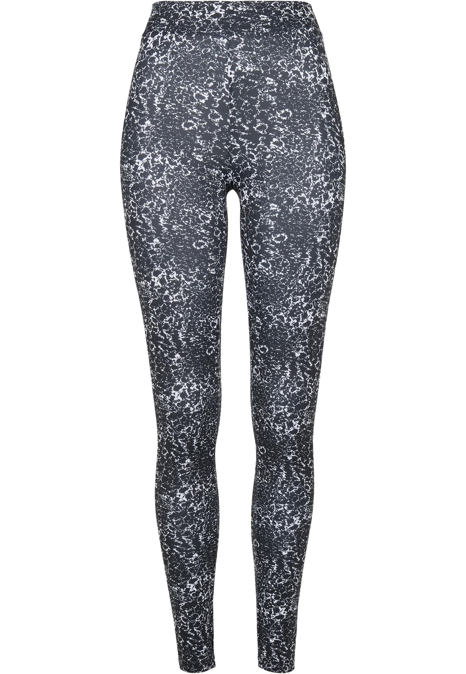 Ladies AOP Leggings | black/white