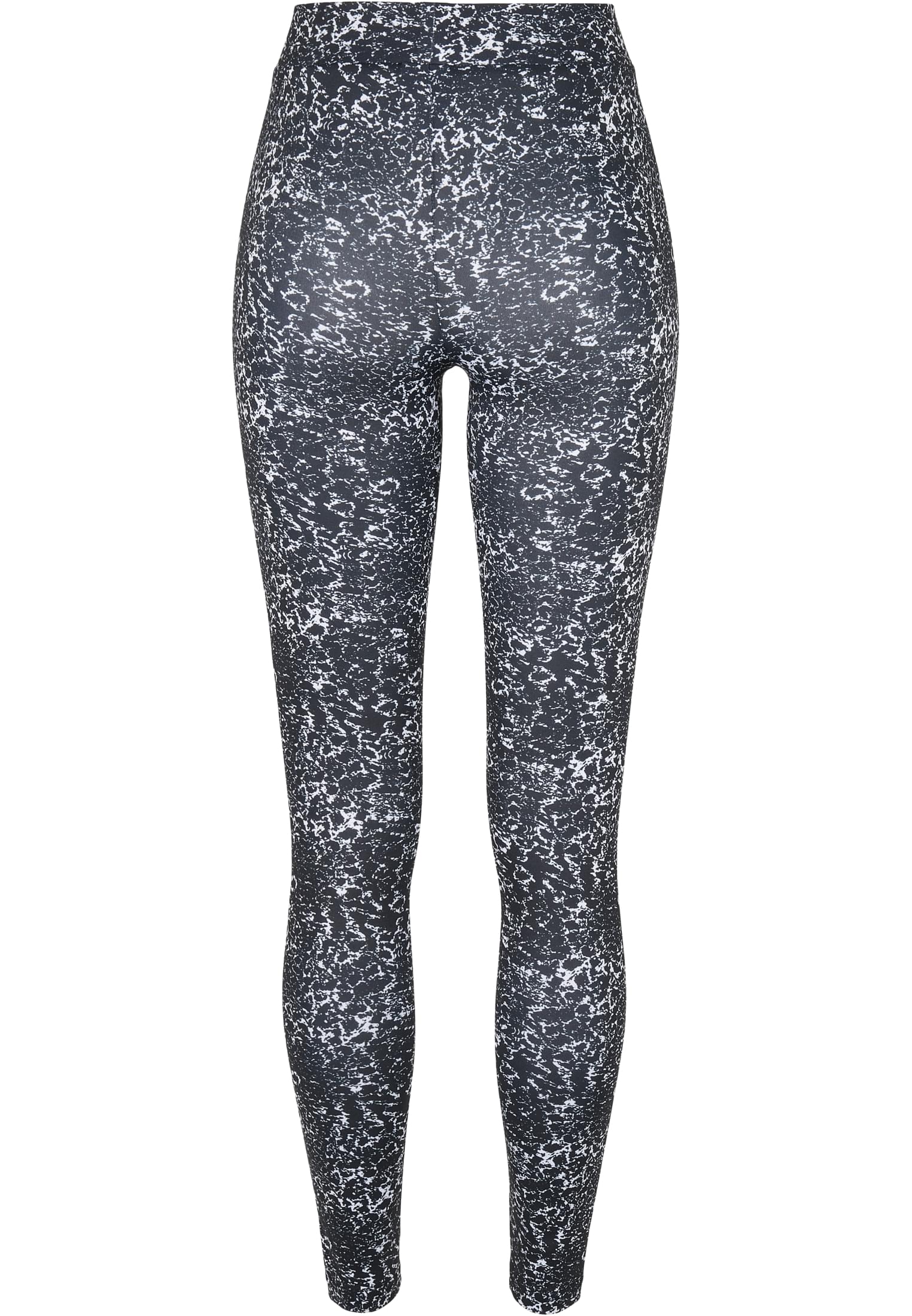 Ladies AOP Leggings | black/white