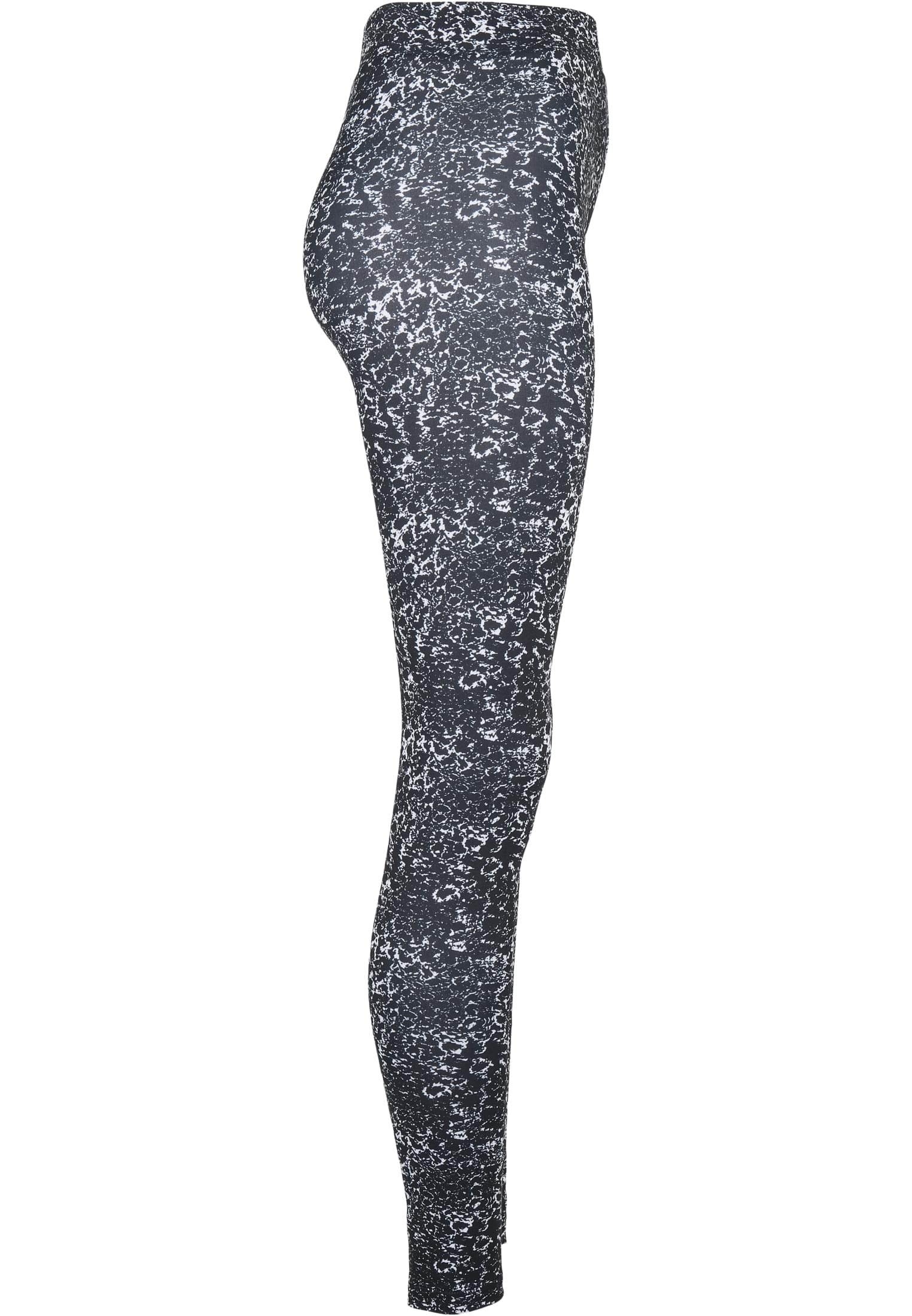 Ladies AOP Leggings | black/white