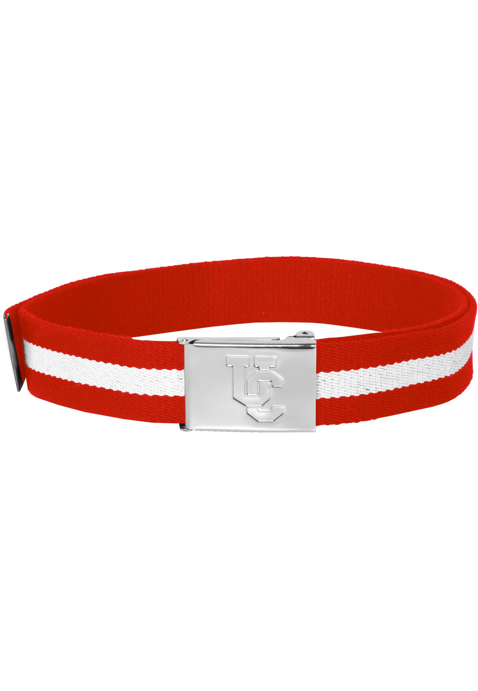 College Belt | red/wht