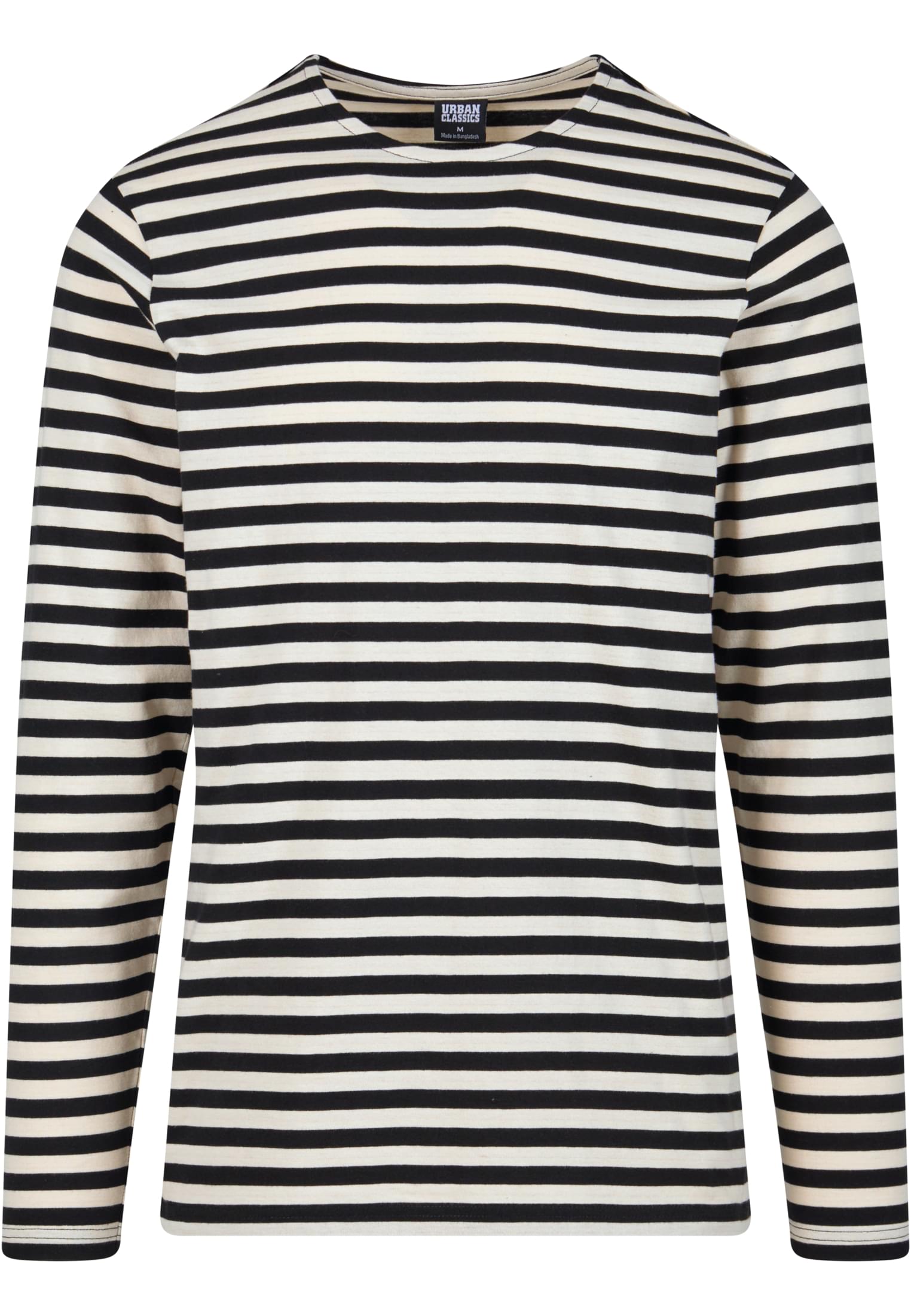 Regular Stripe LS | whitesand/black