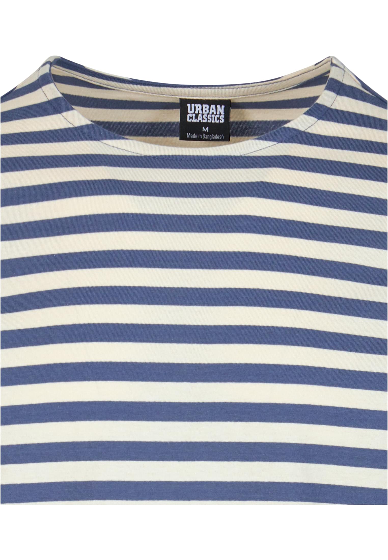 Regular Stripe LS | whitesand/vintageblue