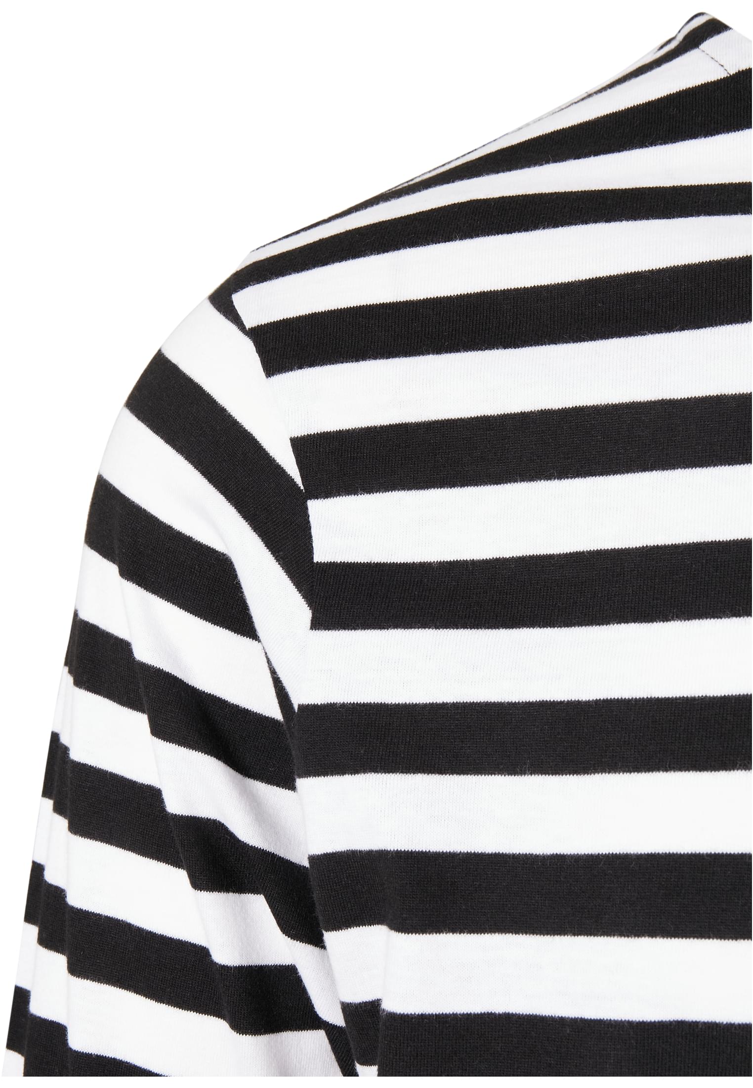 Regular Stripe LS | white/black