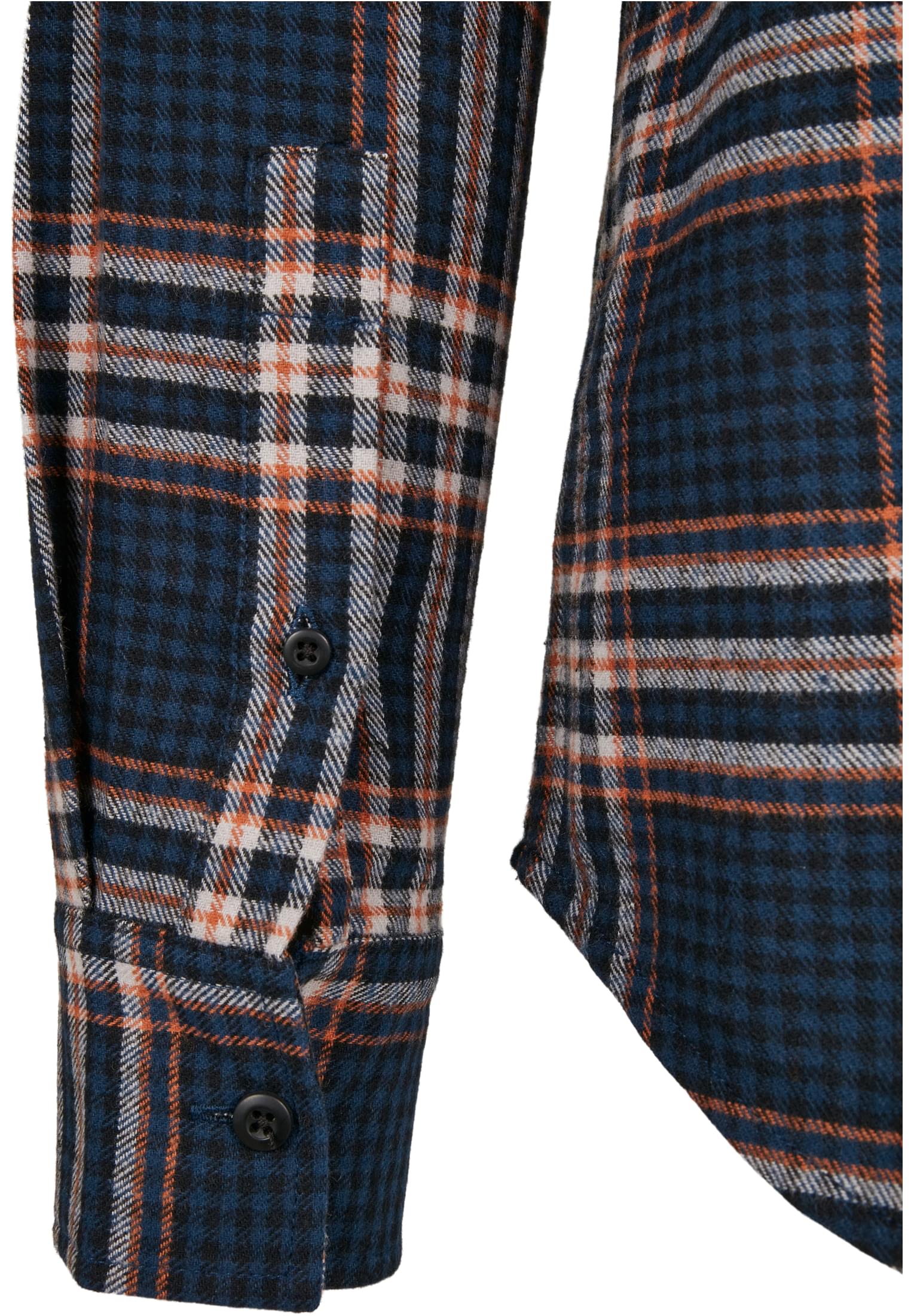 Checked Campus Shirt | darkblue/rustred