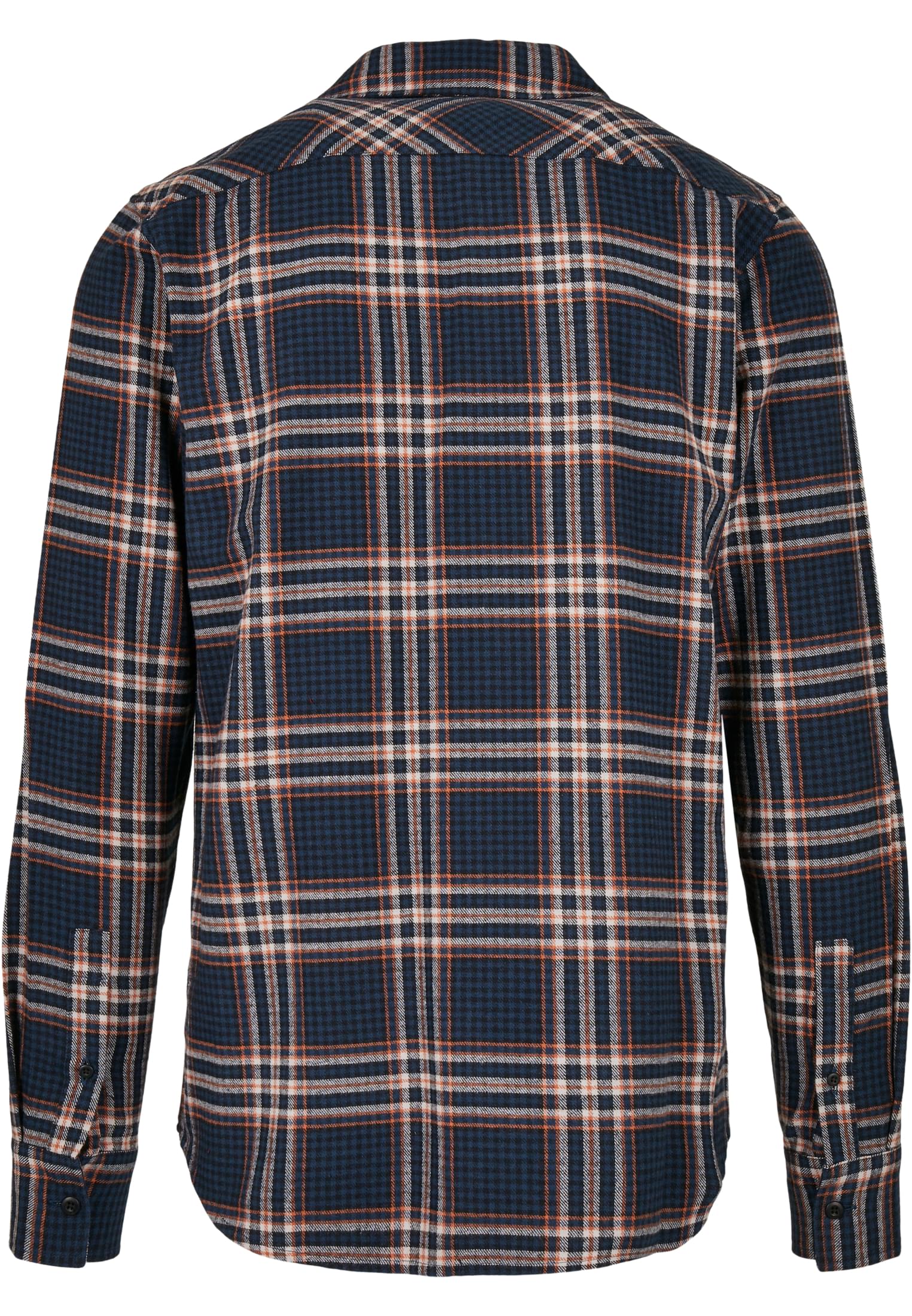 Checked Campus Shirt | darkblue/rustred