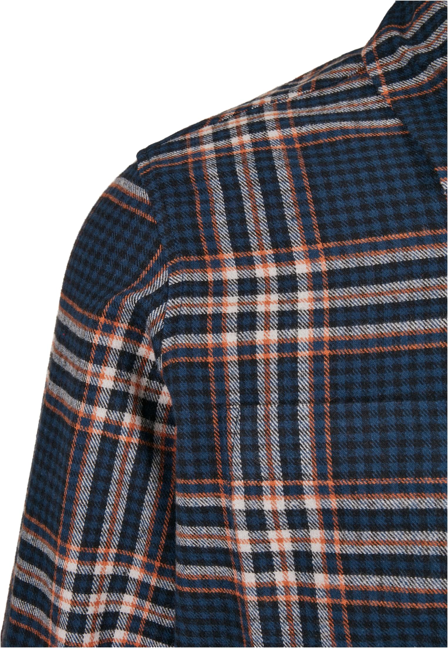 Checked Campus Shirt | darkblue/rustred