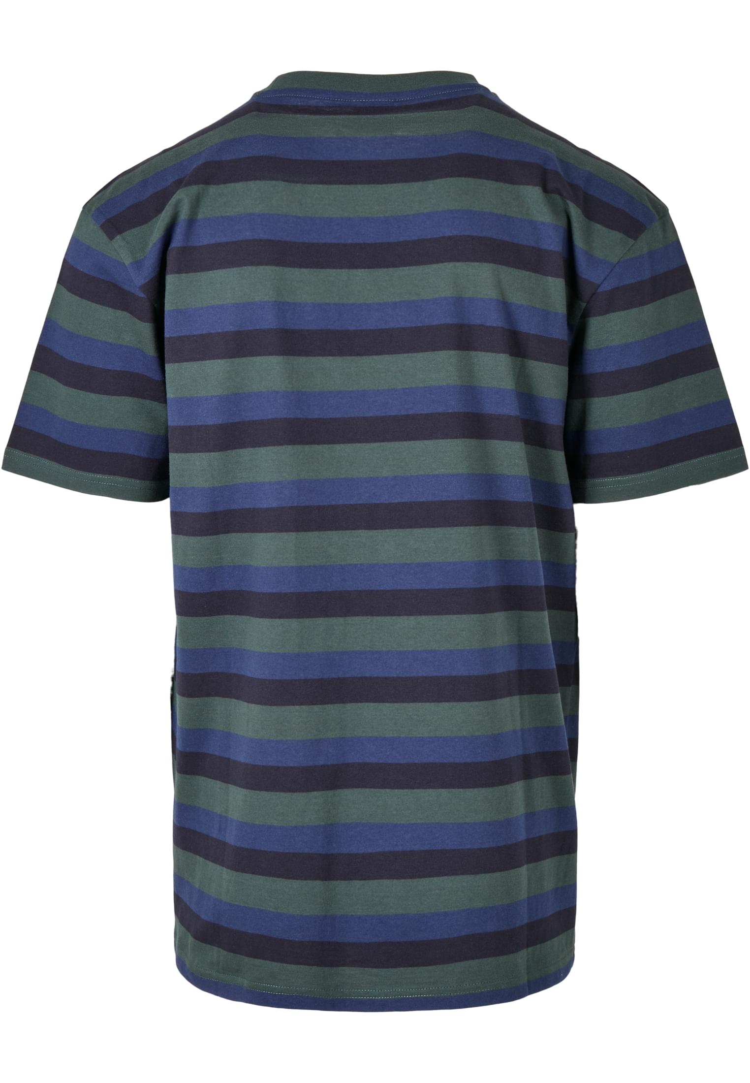 College Stripe Tee | bottlegreen/midnightnavy