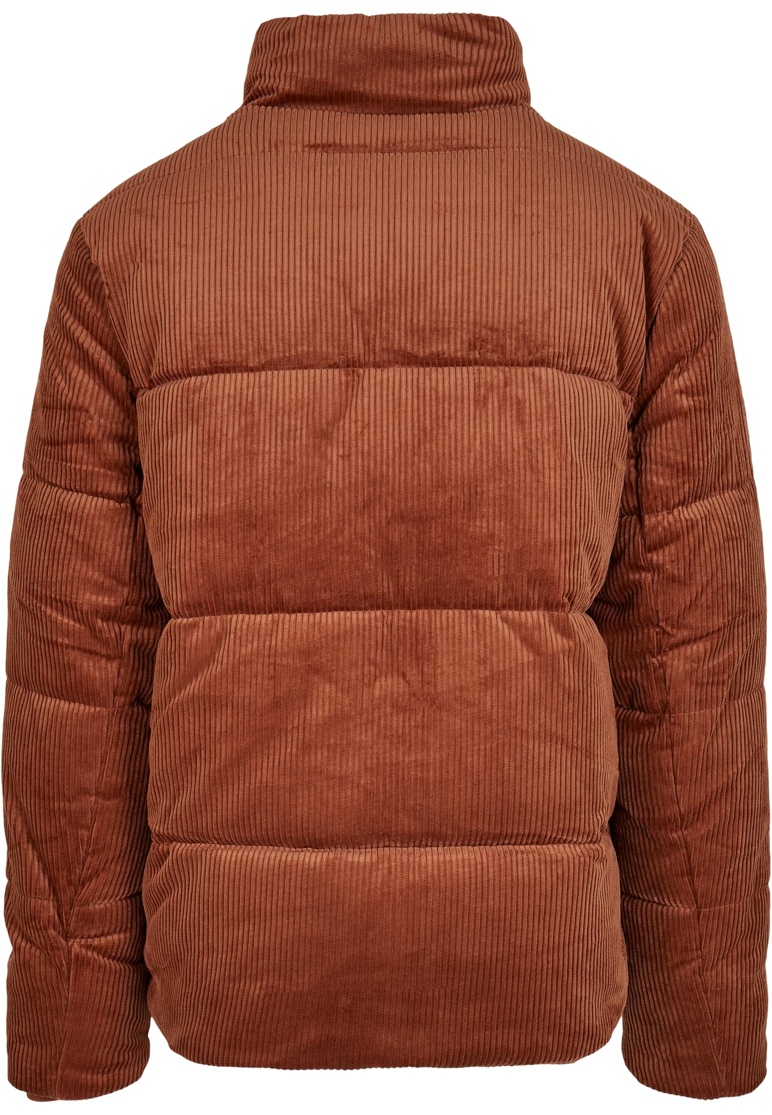 Boxy Corduroy Puffer Jacket | toffee