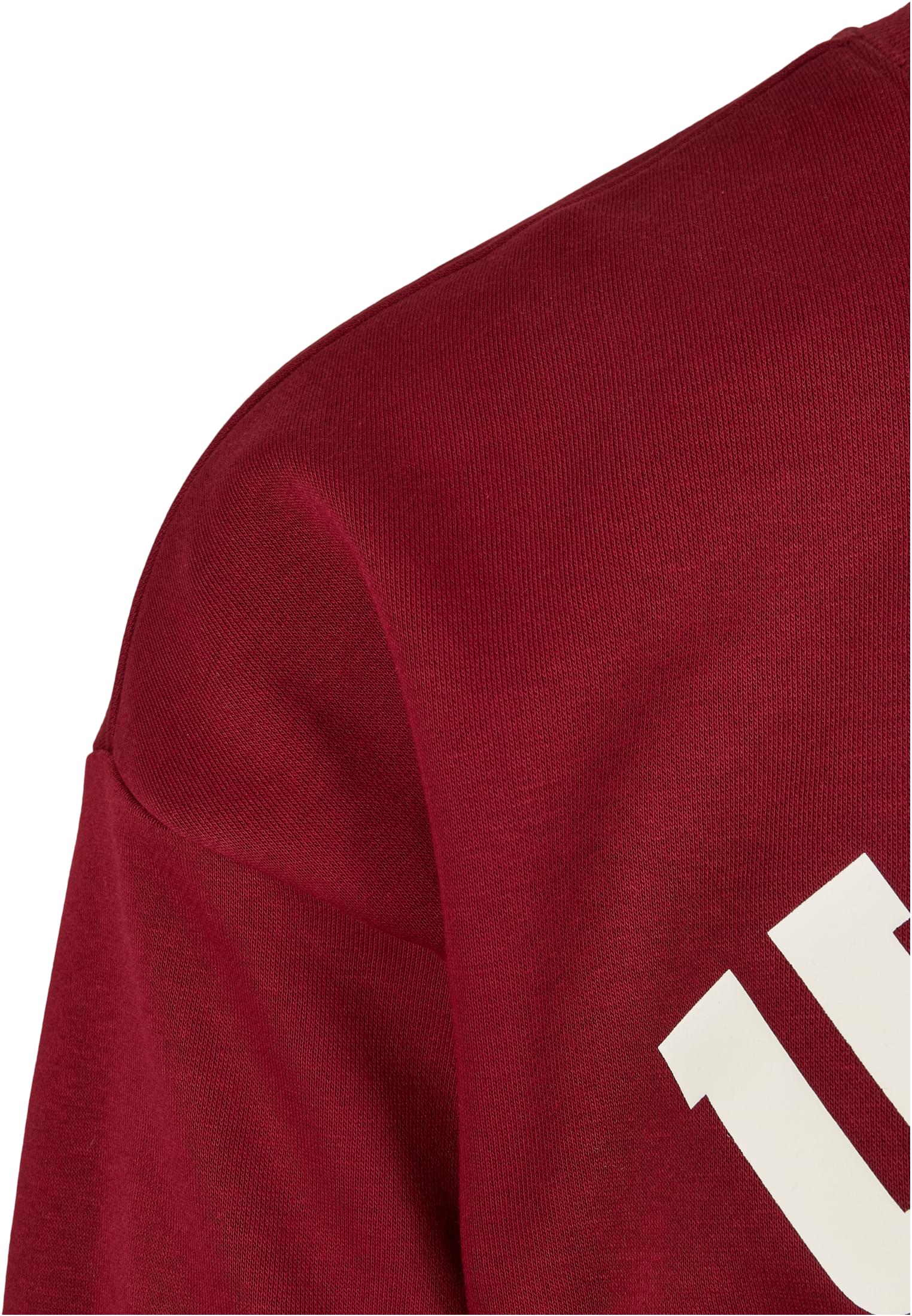 College Print Crew | burgundy