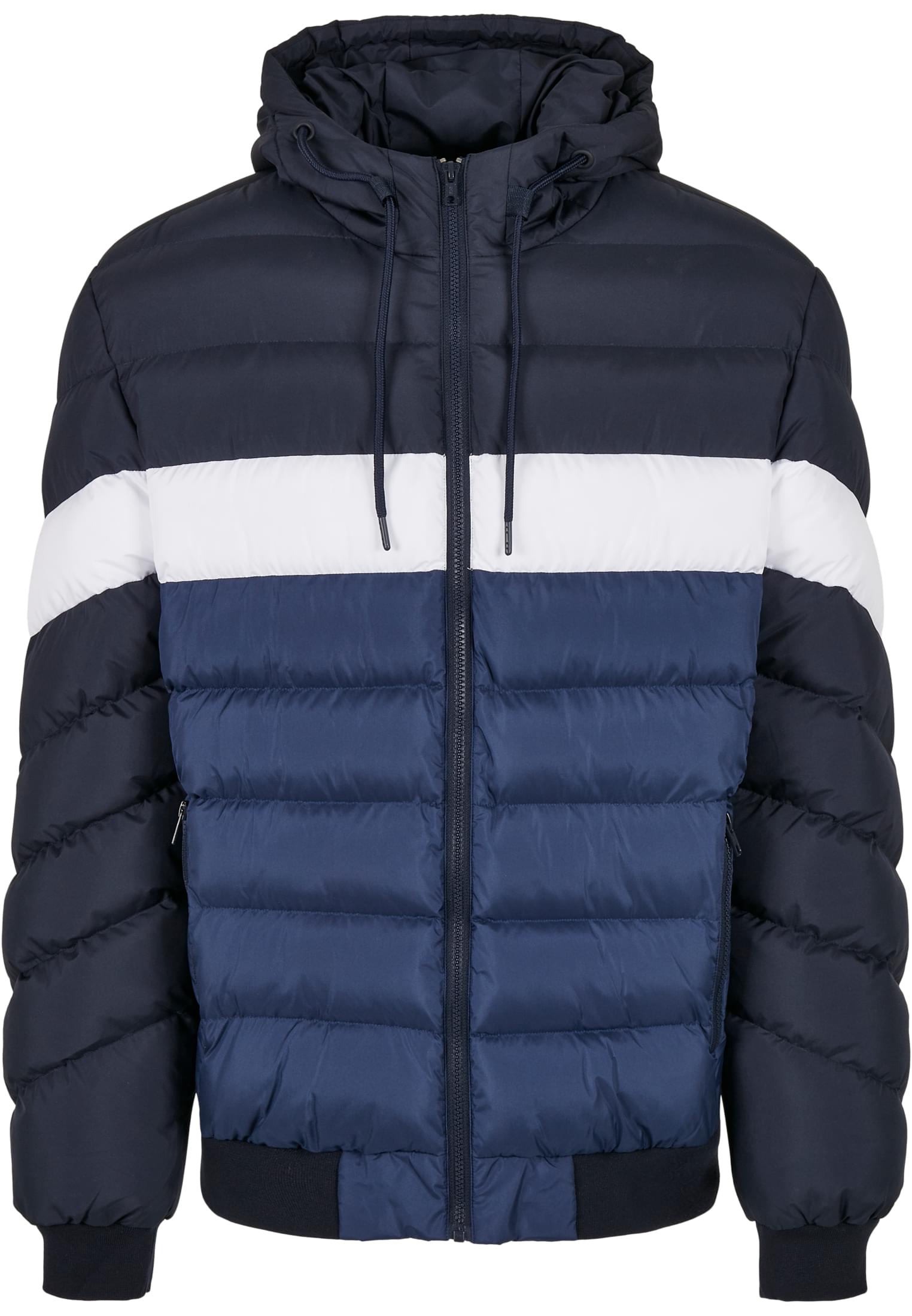 Colorblock Bubble Jacket | midnightnavy/darkblue