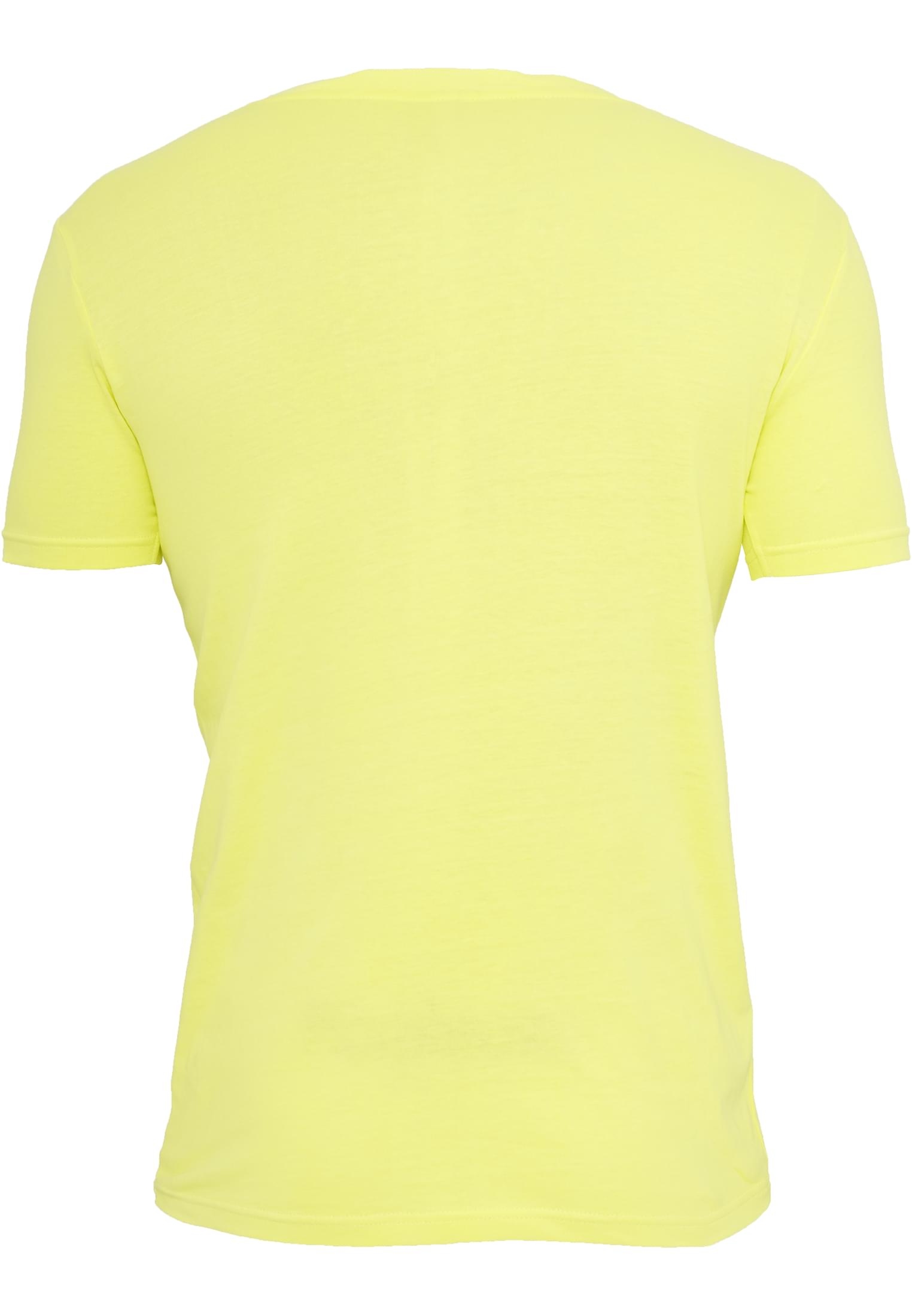 Neon V-Neck Tee | yellow