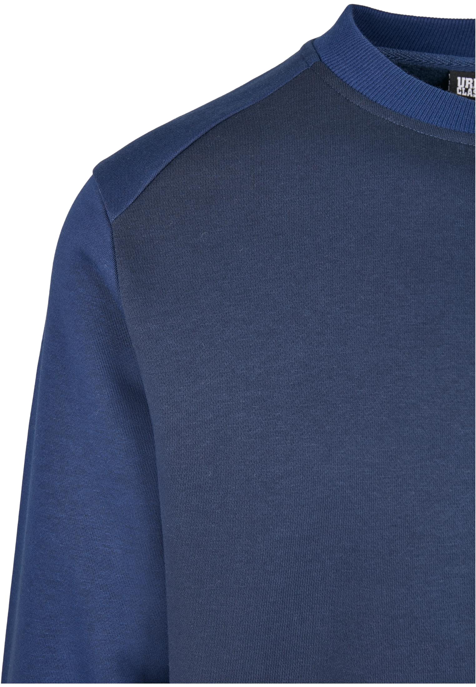 2-Tone Fake Raglan Crew | midnightnavy/darkblue