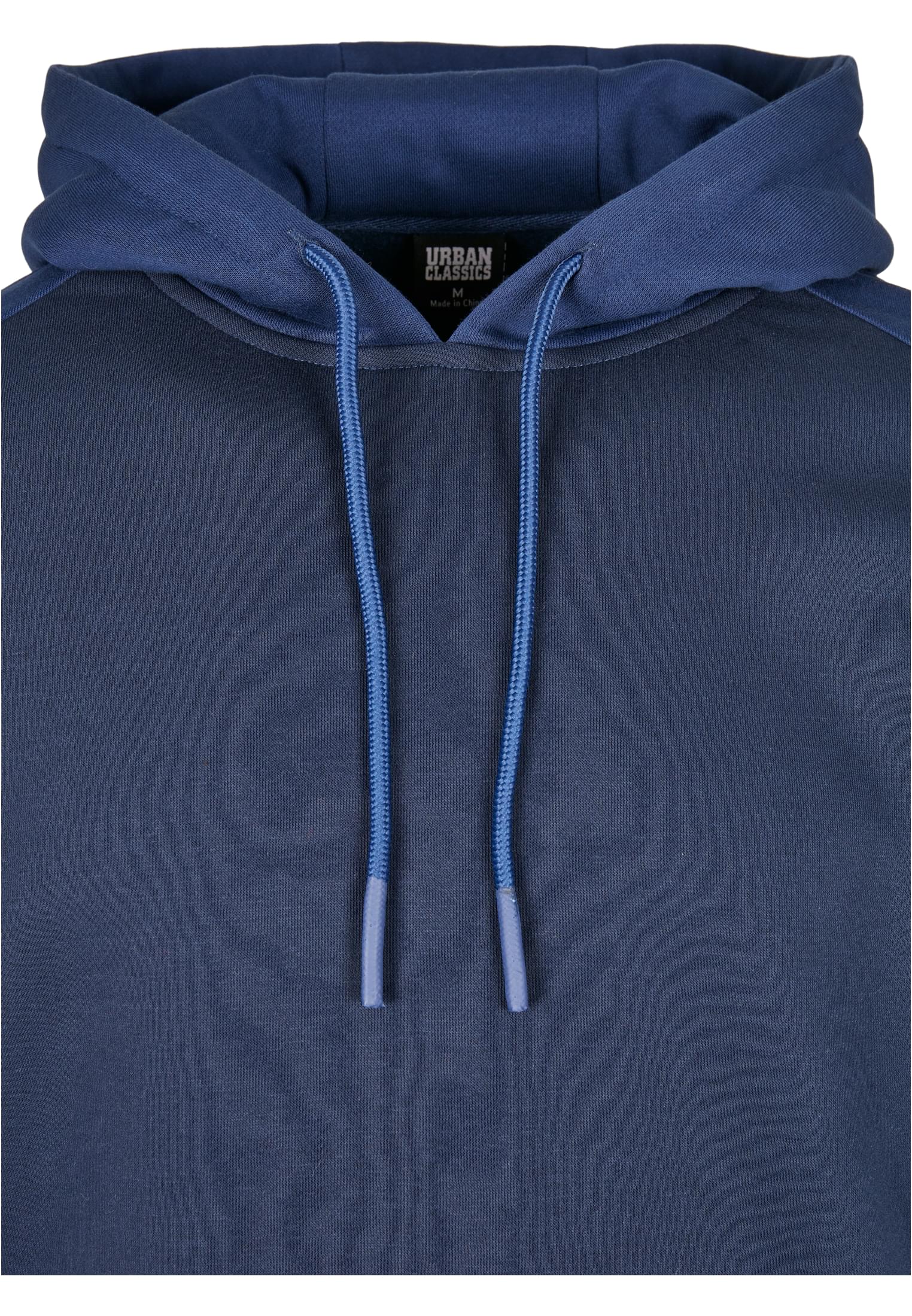 2-Tone Fake Raglan Hoody | midnightnavy/darkblue