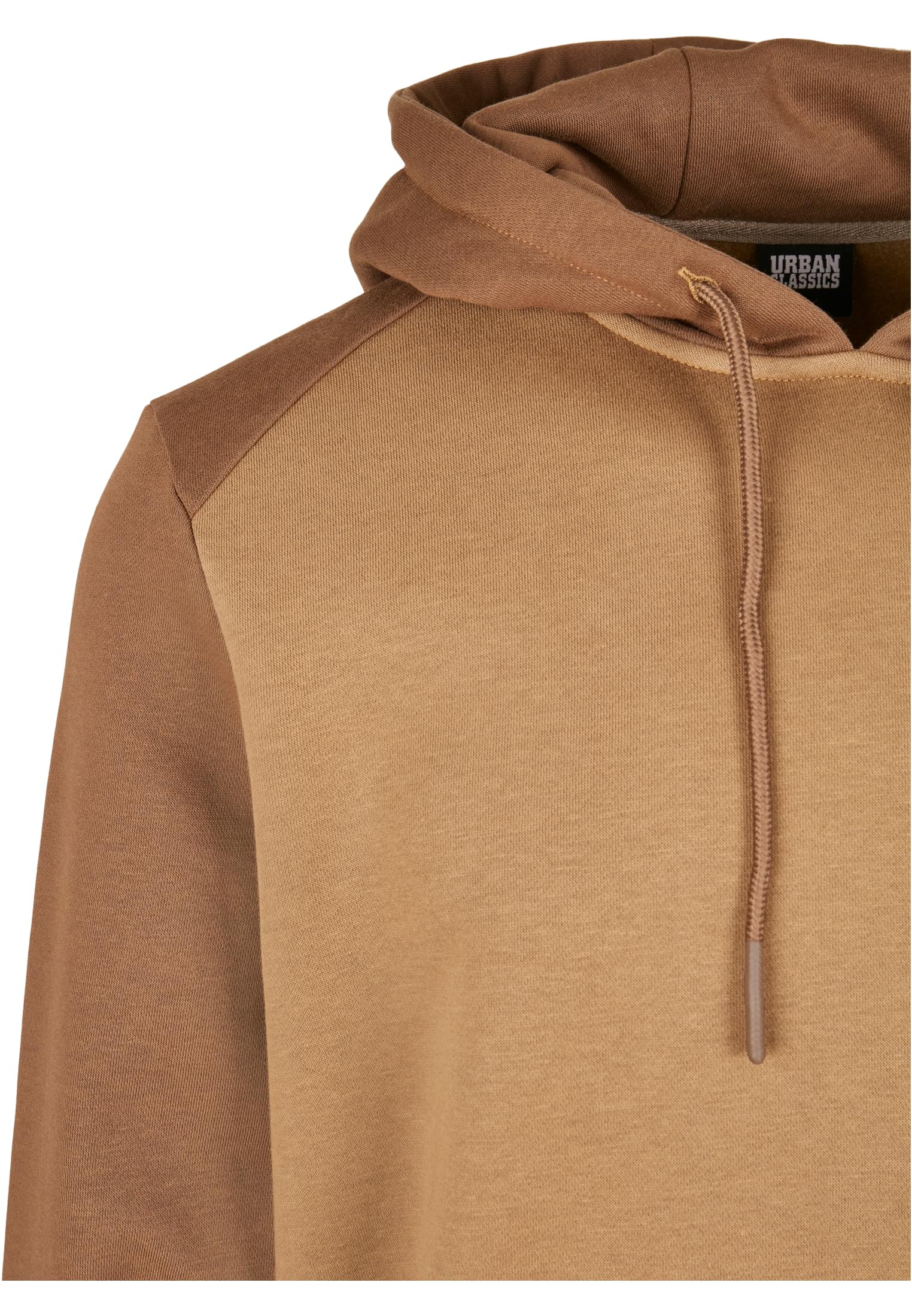 2-Tone Fake Raglan Hoody | midground/darkground