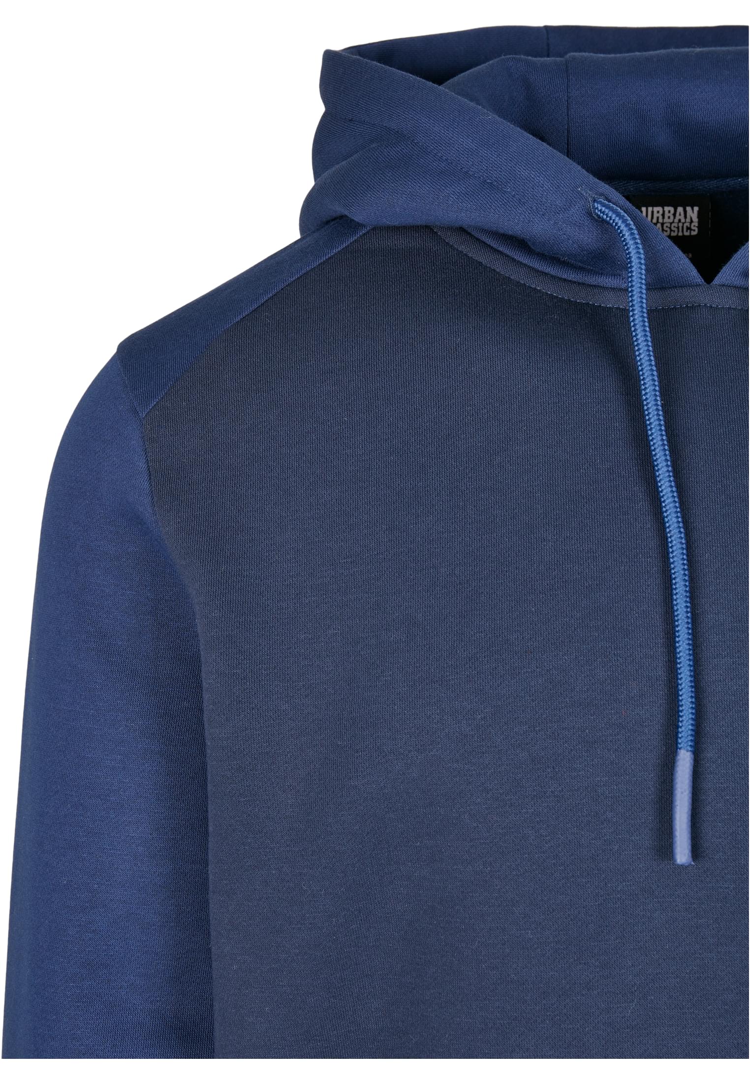 2-Tone Fake Raglan Hoody | midnightnavy/darkblue