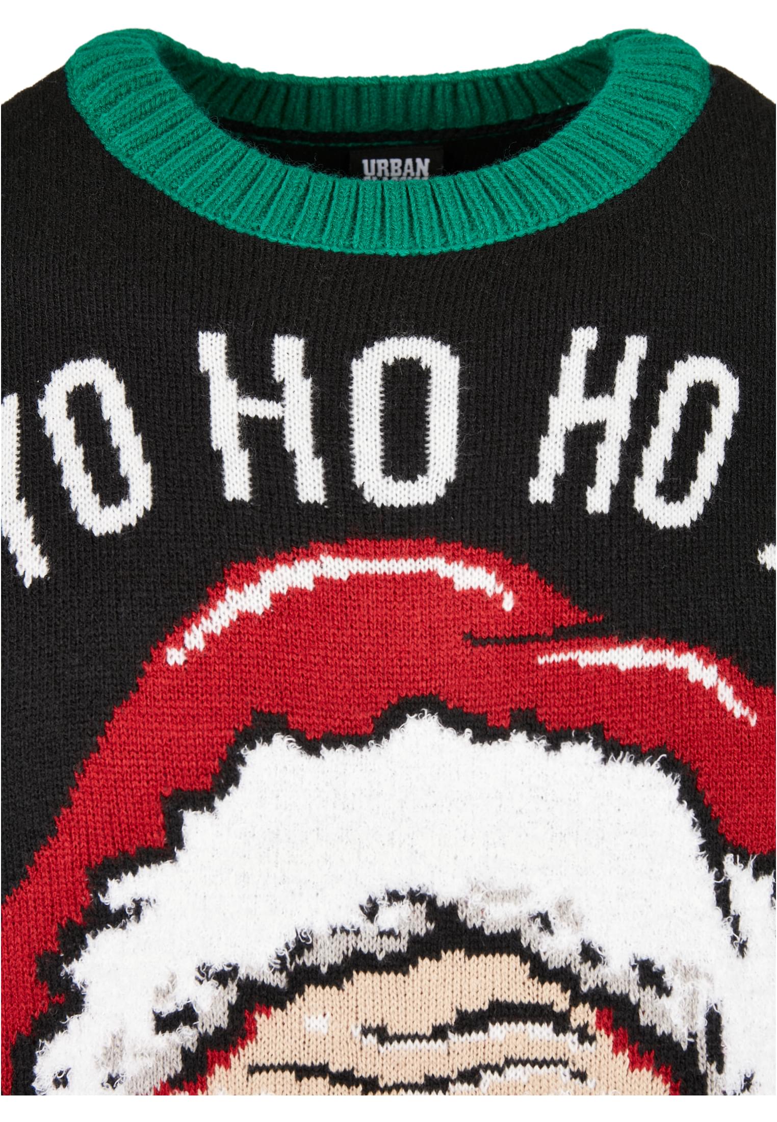 Ho Ho Ho Sweater | black