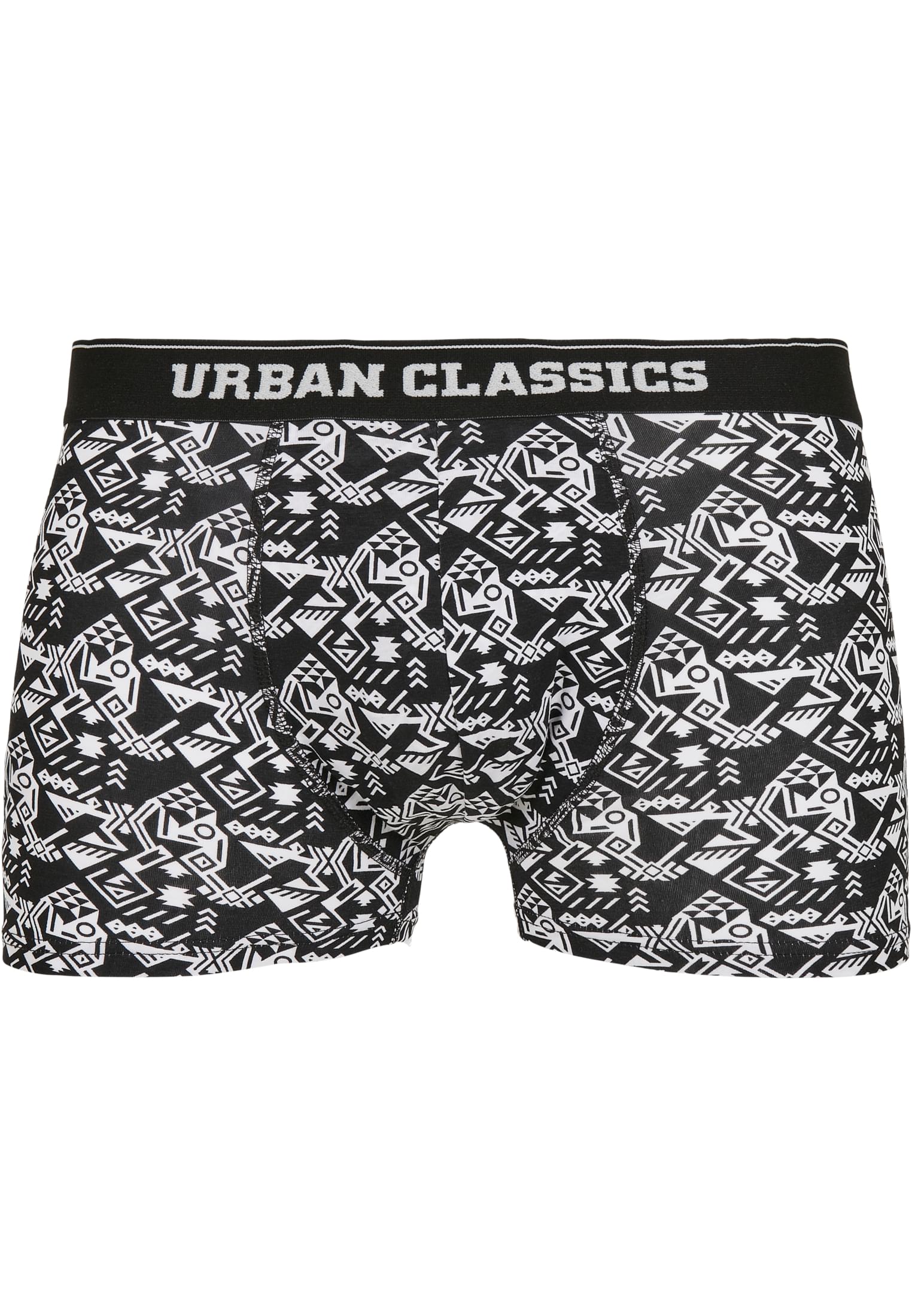 Organic Boxer Shorts 3-Pack | detail aop/black/jasper