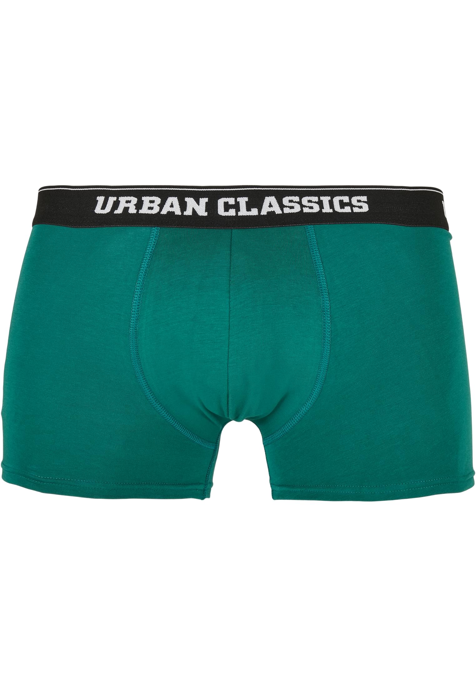 Organic Boxer Shorts 3-Pack | pinstripe aop+black+treegreen