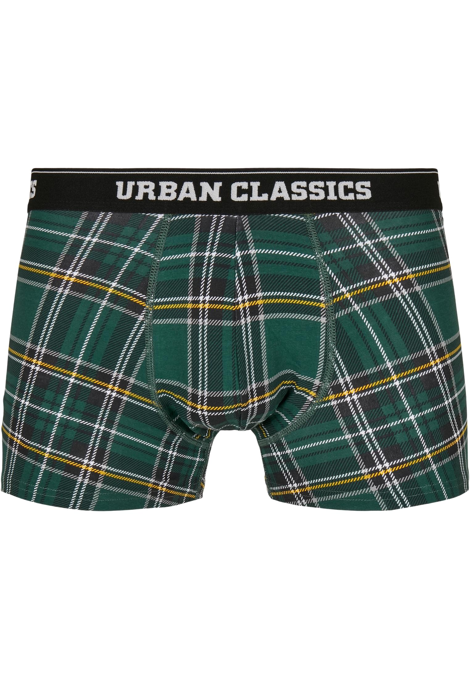 Boxer Shorts 3-Pack | dgrn plaidaop+btlgrn/dblu+dgrn