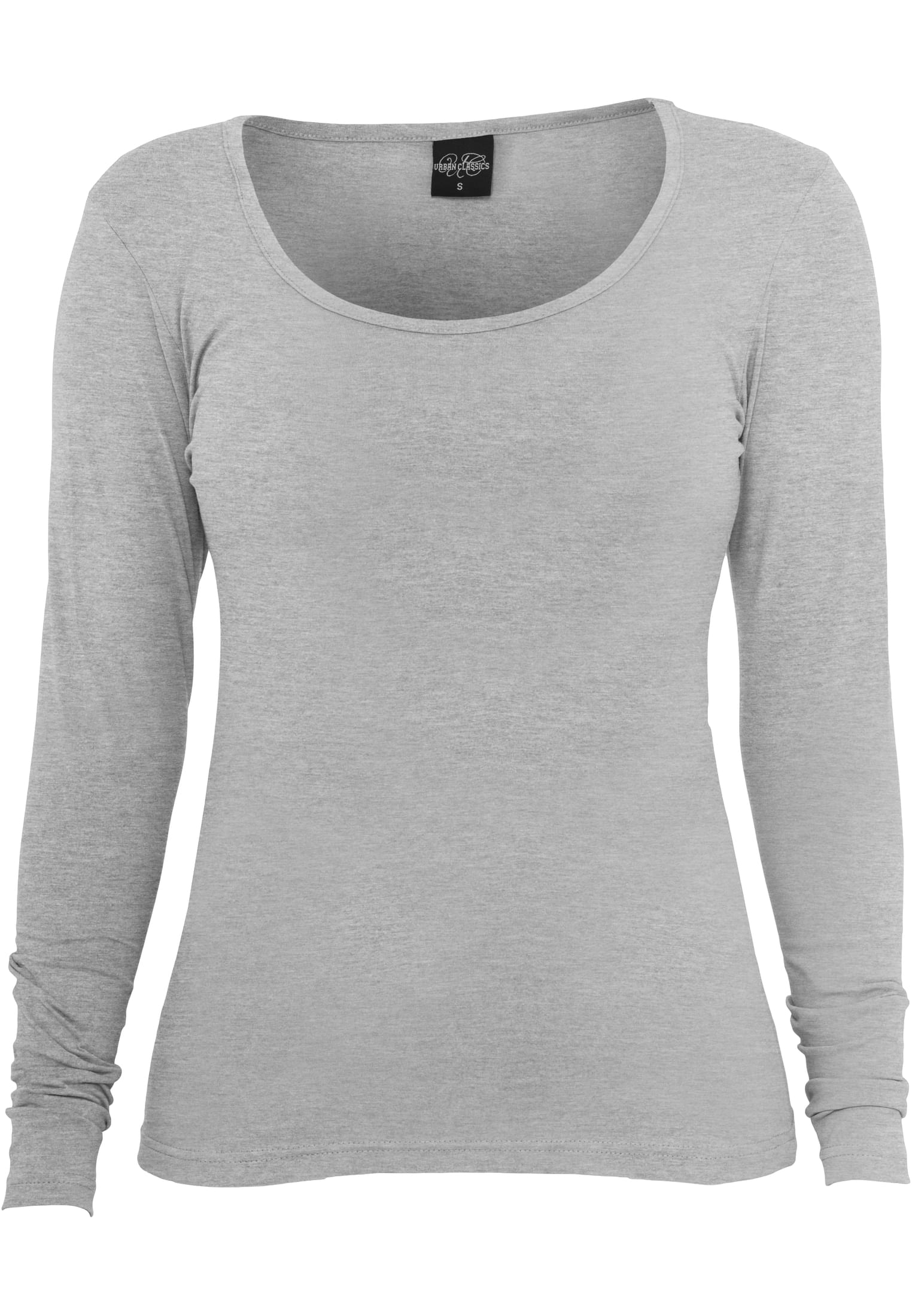 Ladies Basic L/S Tee | grey