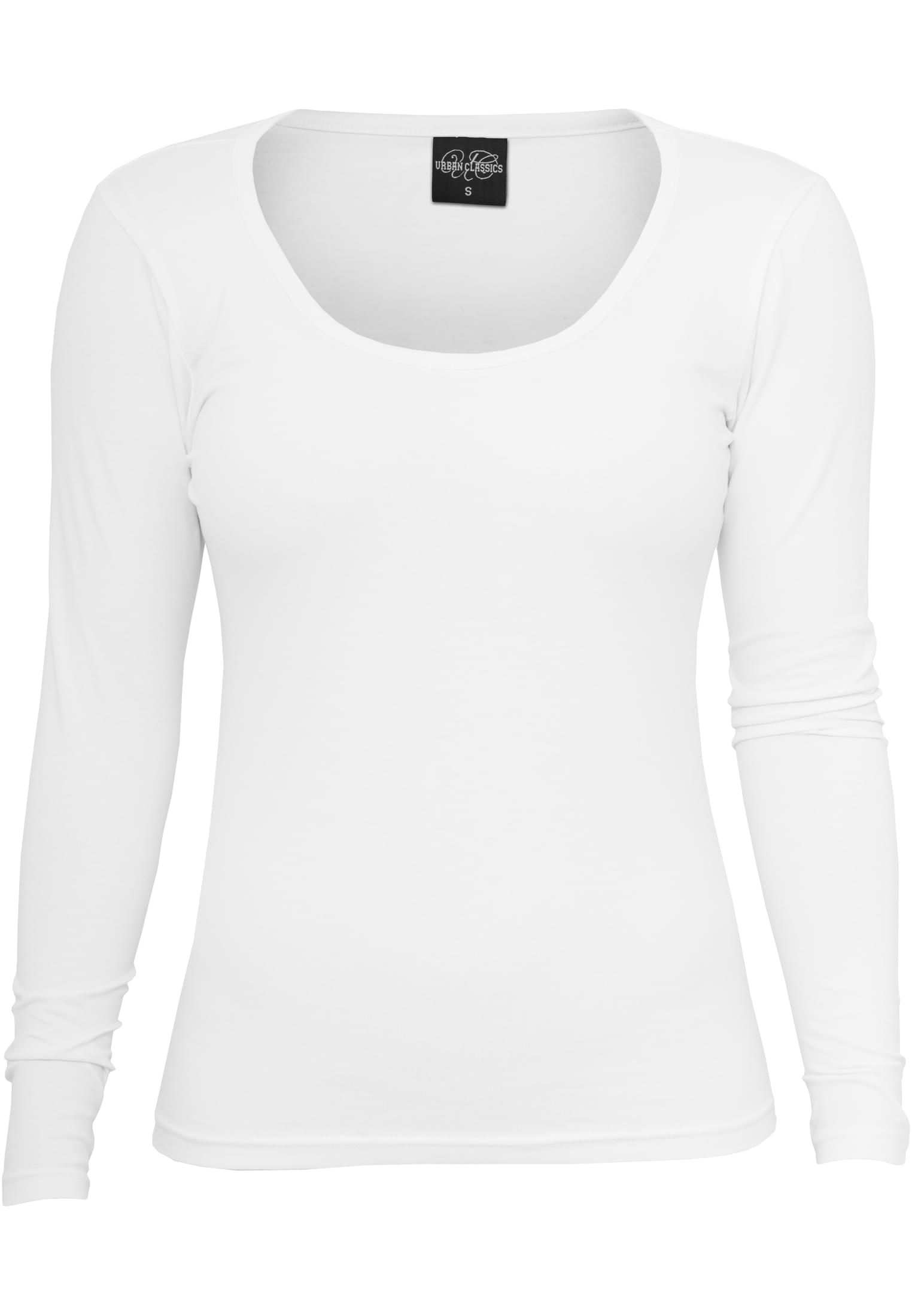 Ladies Basic L/S Tee | white