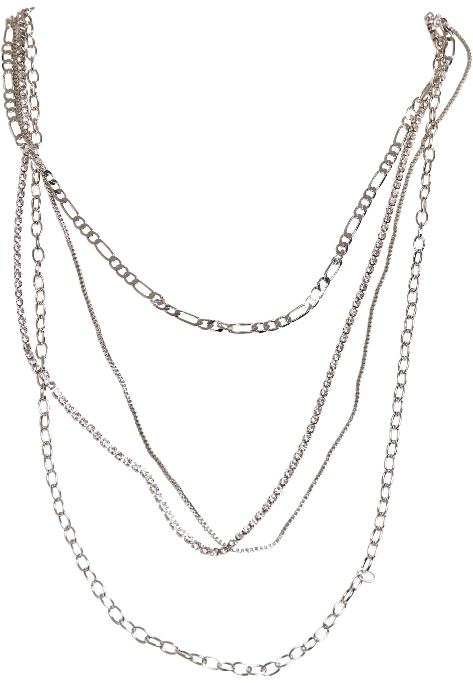 Valeria Layering Necklace | silver