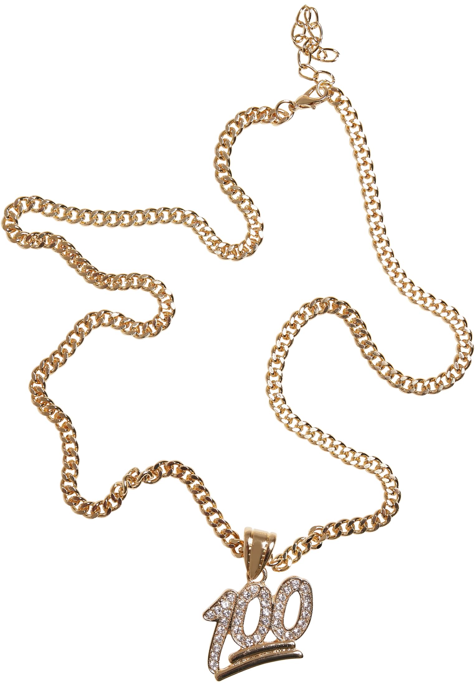 One Hundred  Diamond Necklace | gold