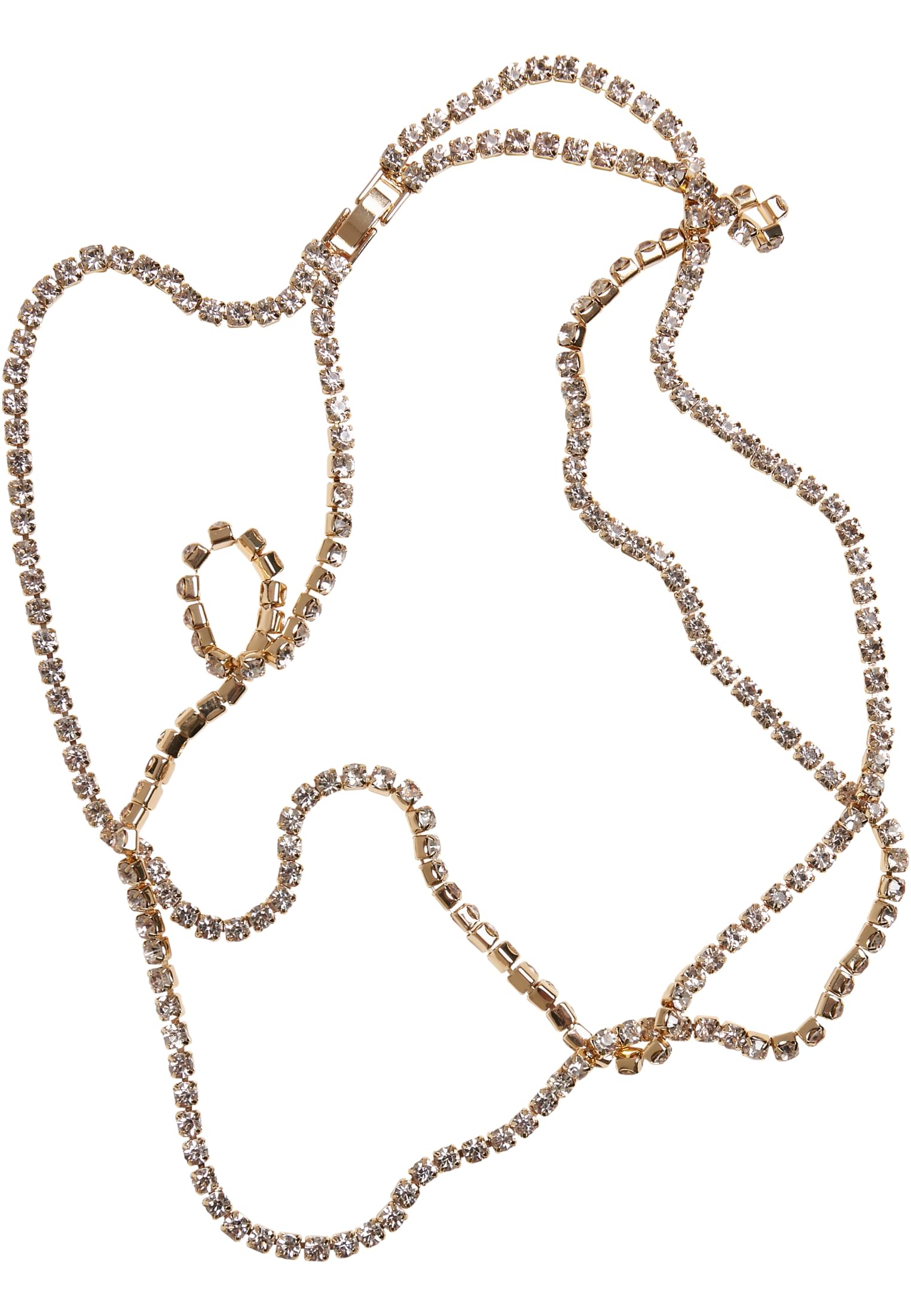 Layering Diamond Necklace | gold