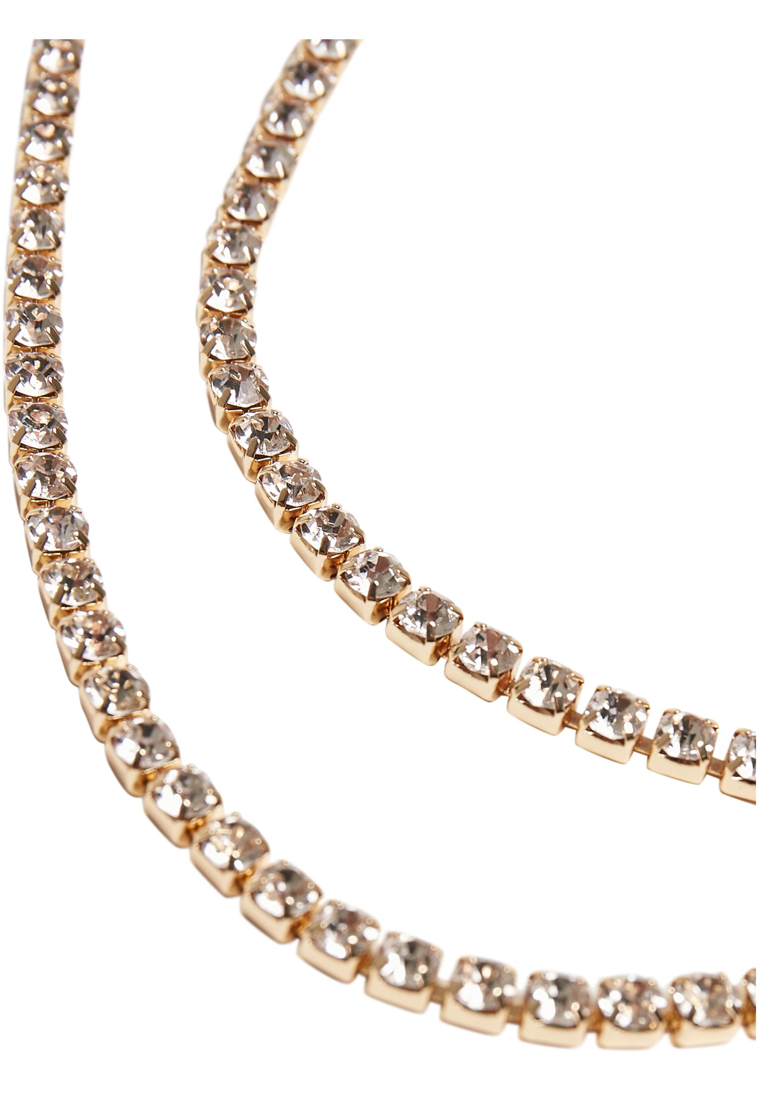 Layering Diamond Necklace | gold