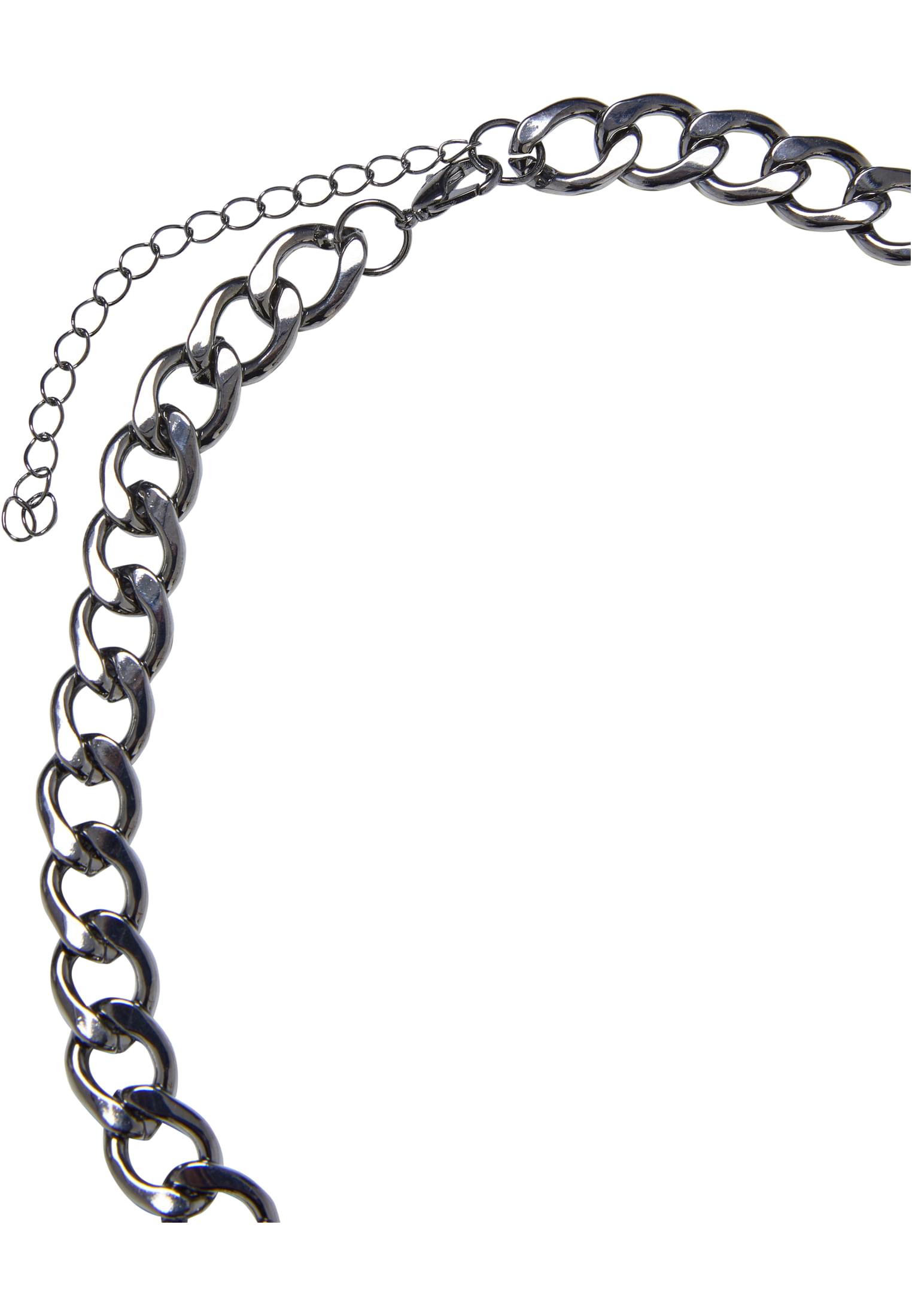 Big Chain Necklace | gunmetal