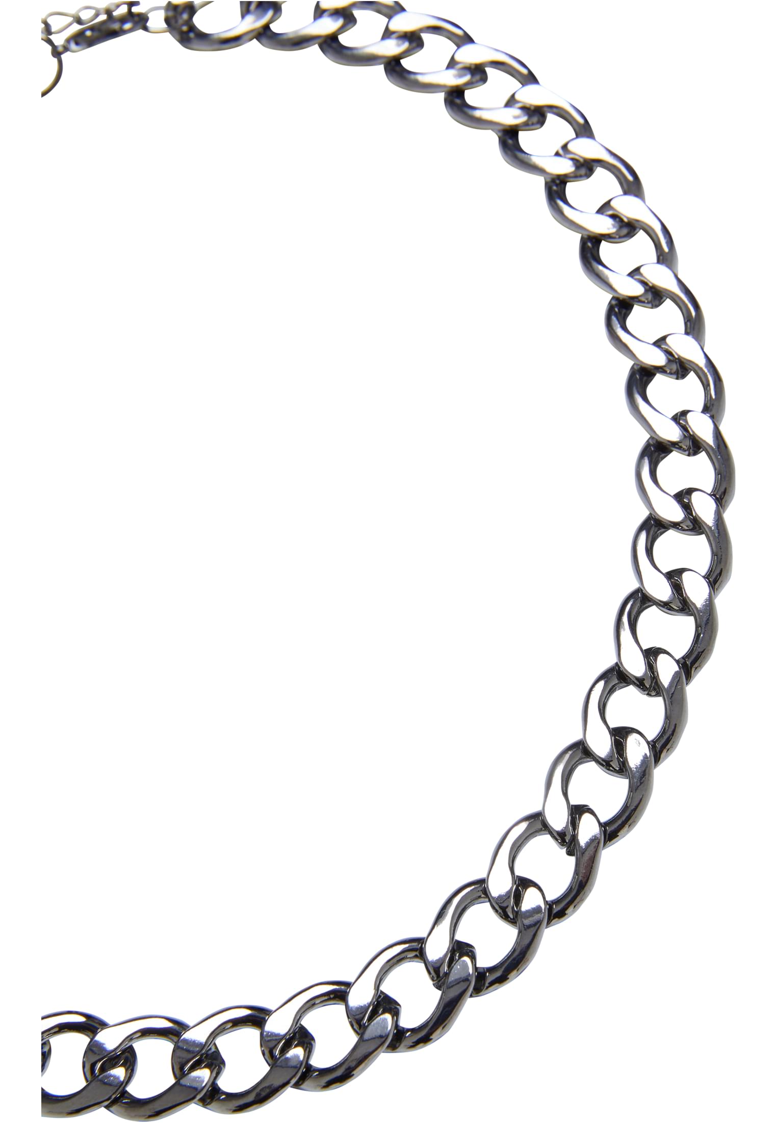 Big Chain Necklace | gunmetal