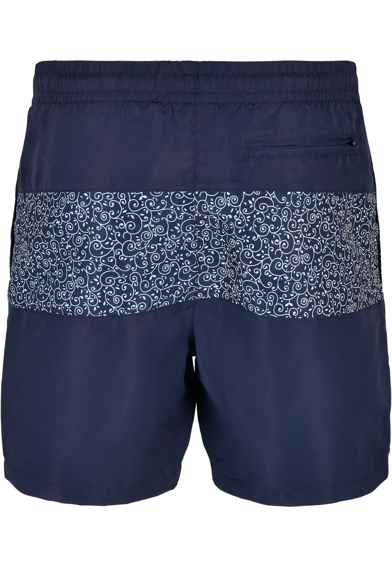 Mid Block Pattern Swim Shorts | darkwater