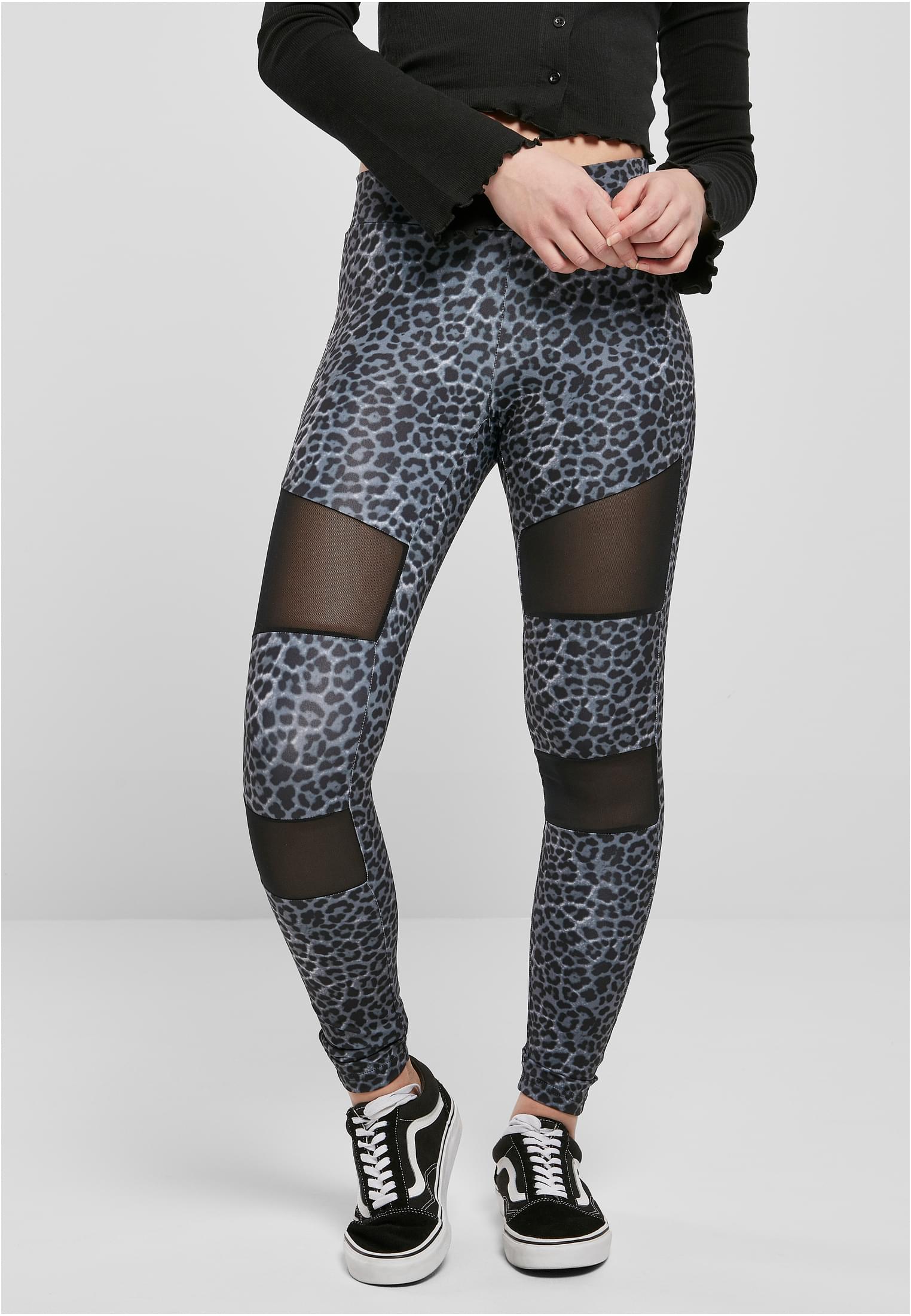 Ladies Tech Mesh AOP Leggings | snowleo