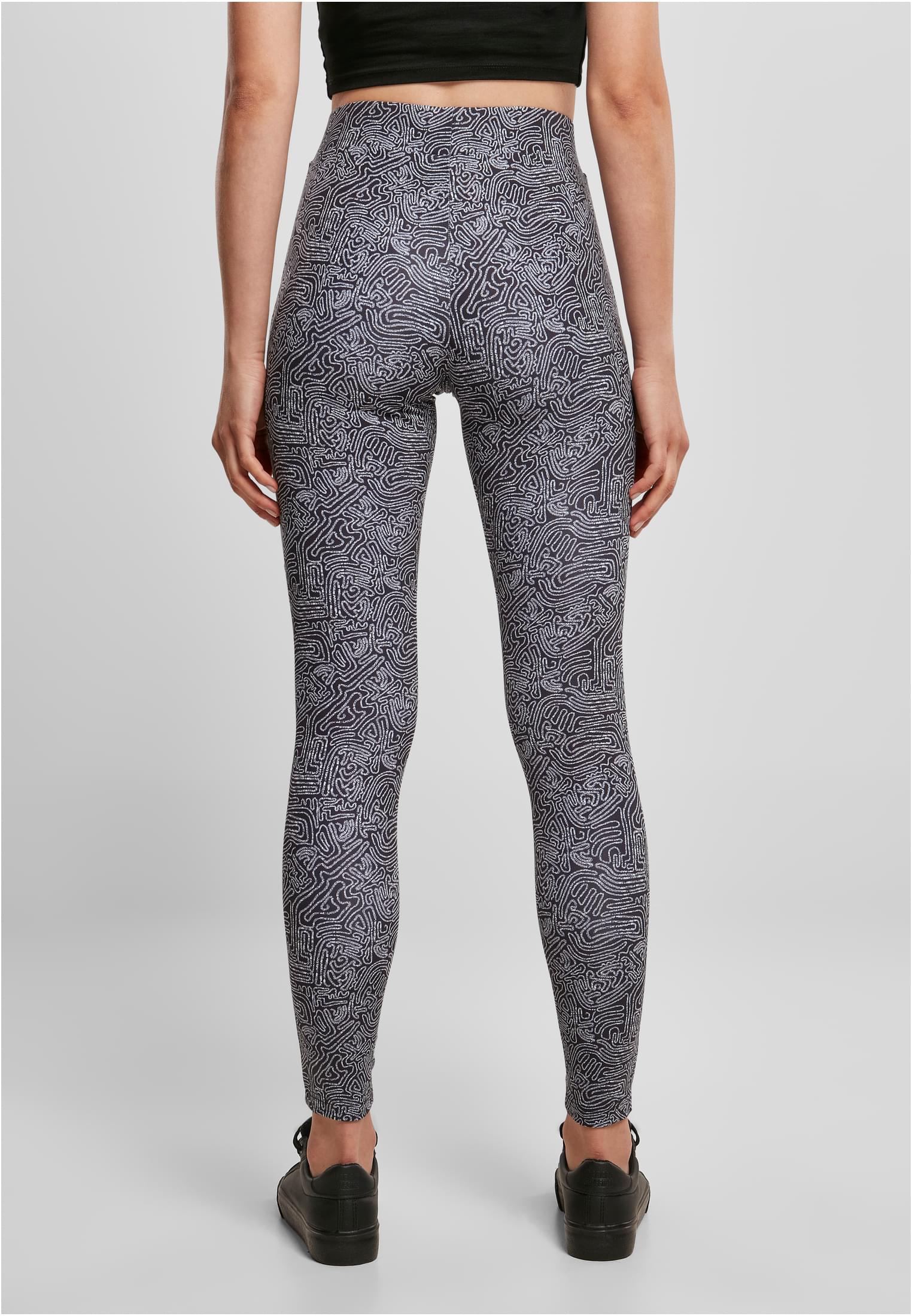 Ladies Tech Mesh AOP Leggings | blackzen