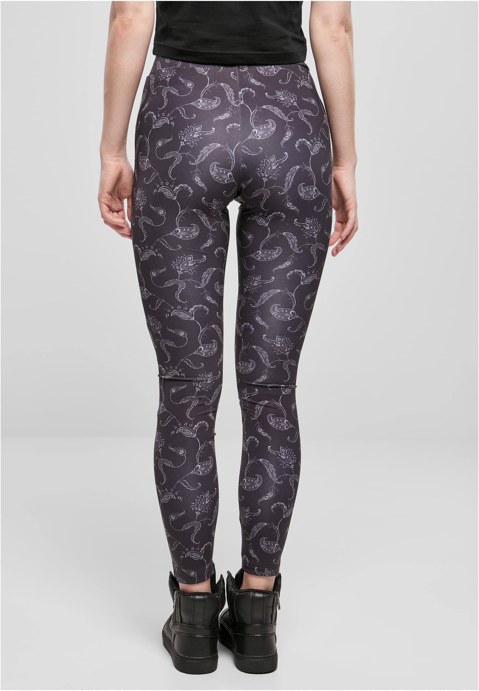 Ladies Tech Mesh AOP Leggings | blackpaisley