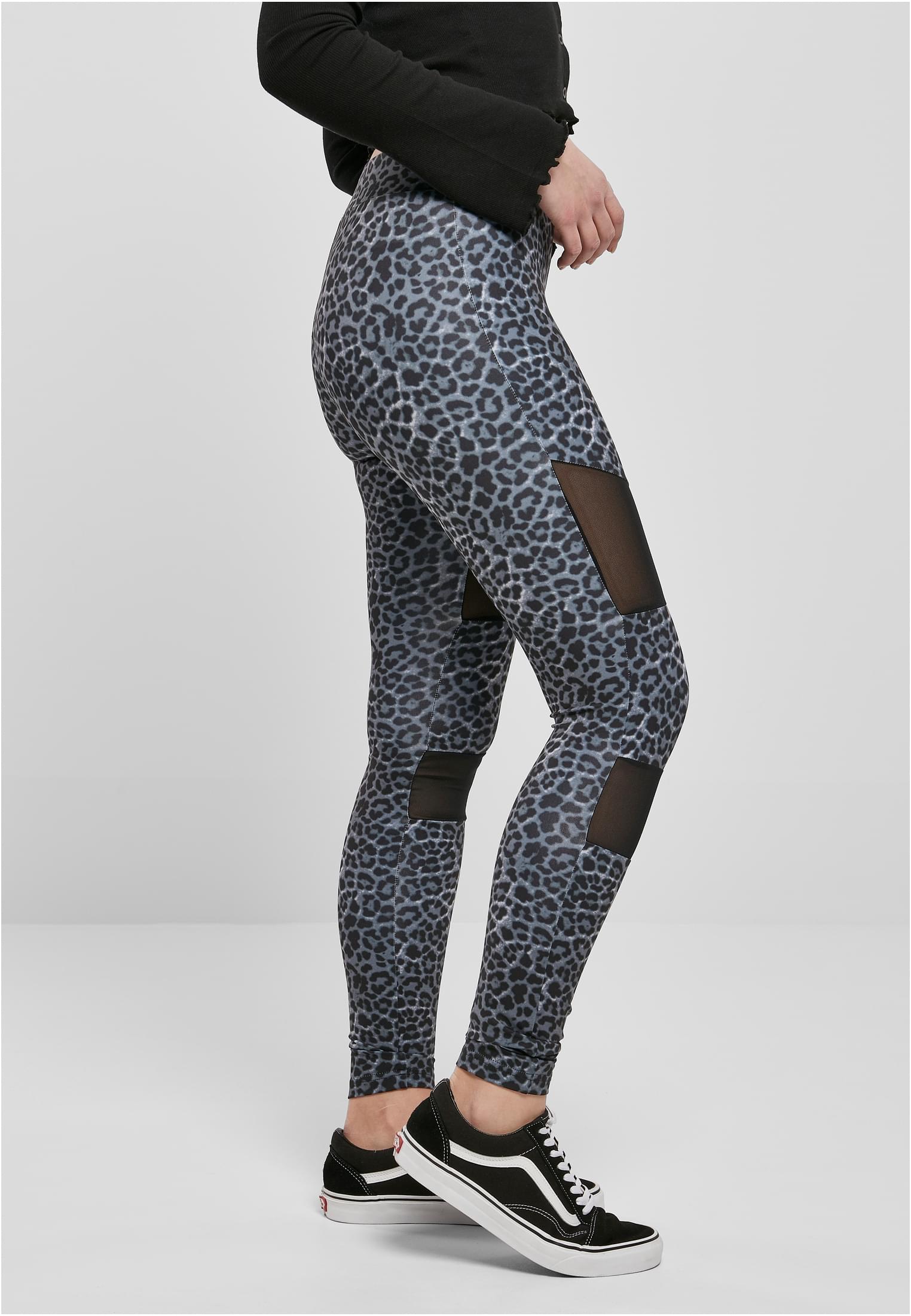 Ladies Tech Mesh AOP Leggings | snowleo