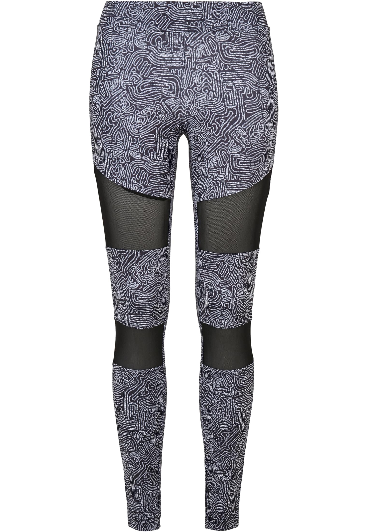 Ladies Tech Mesh AOP Leggings | blackzen