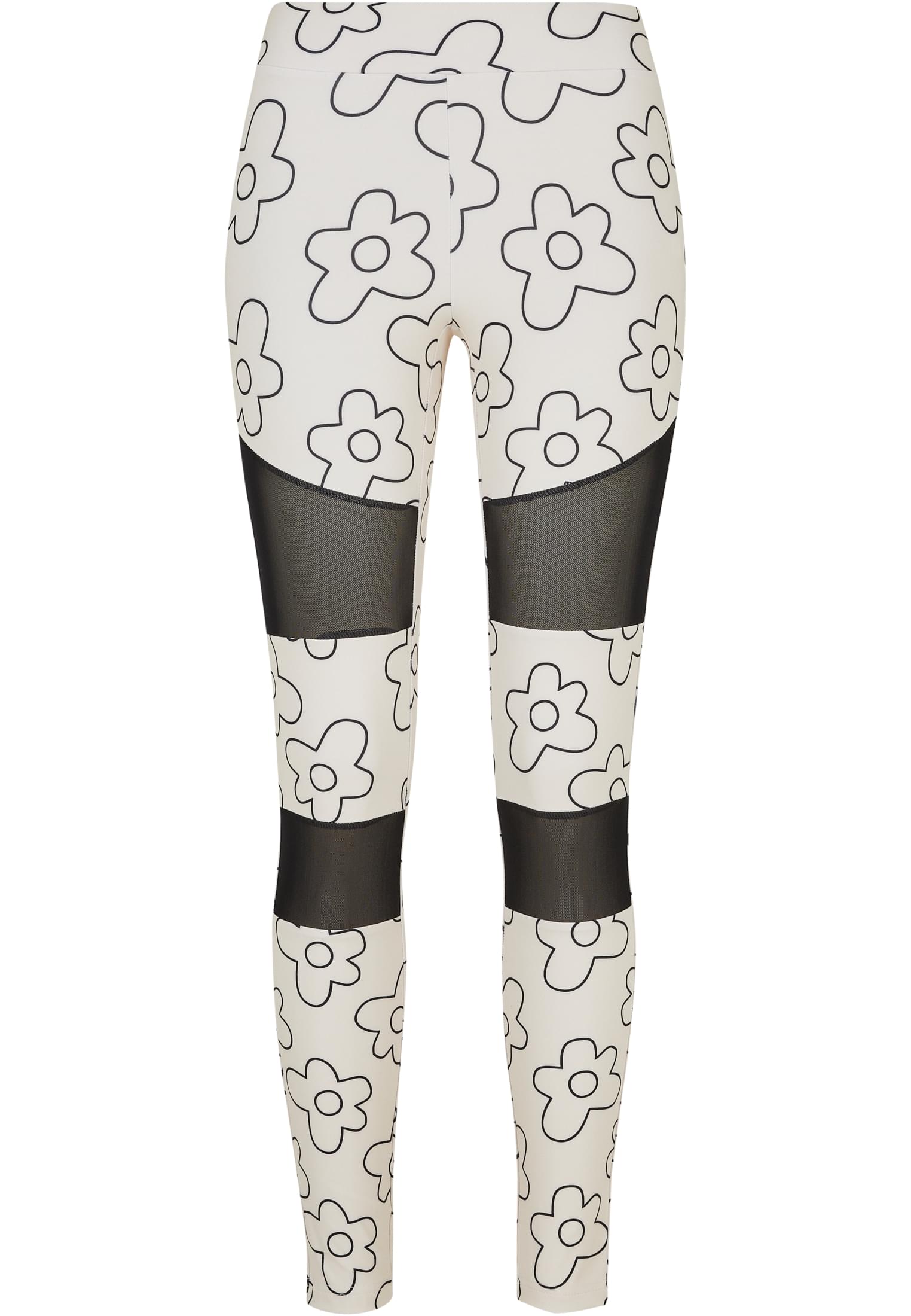 Ladies Tech Mesh AOP Leggings | softseagrassflower