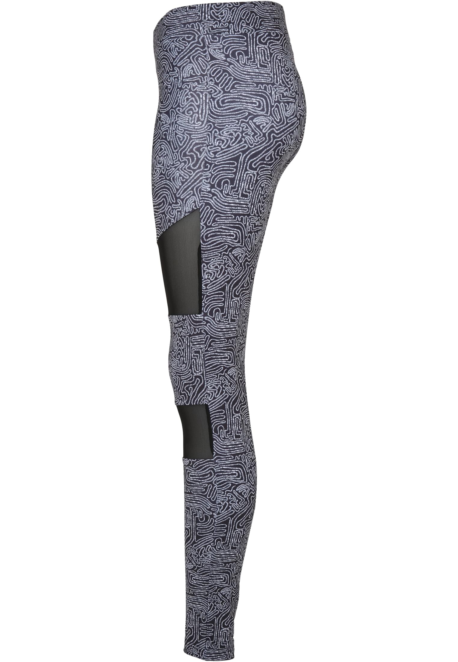 Ladies Tech Mesh AOP Leggings | blackzen