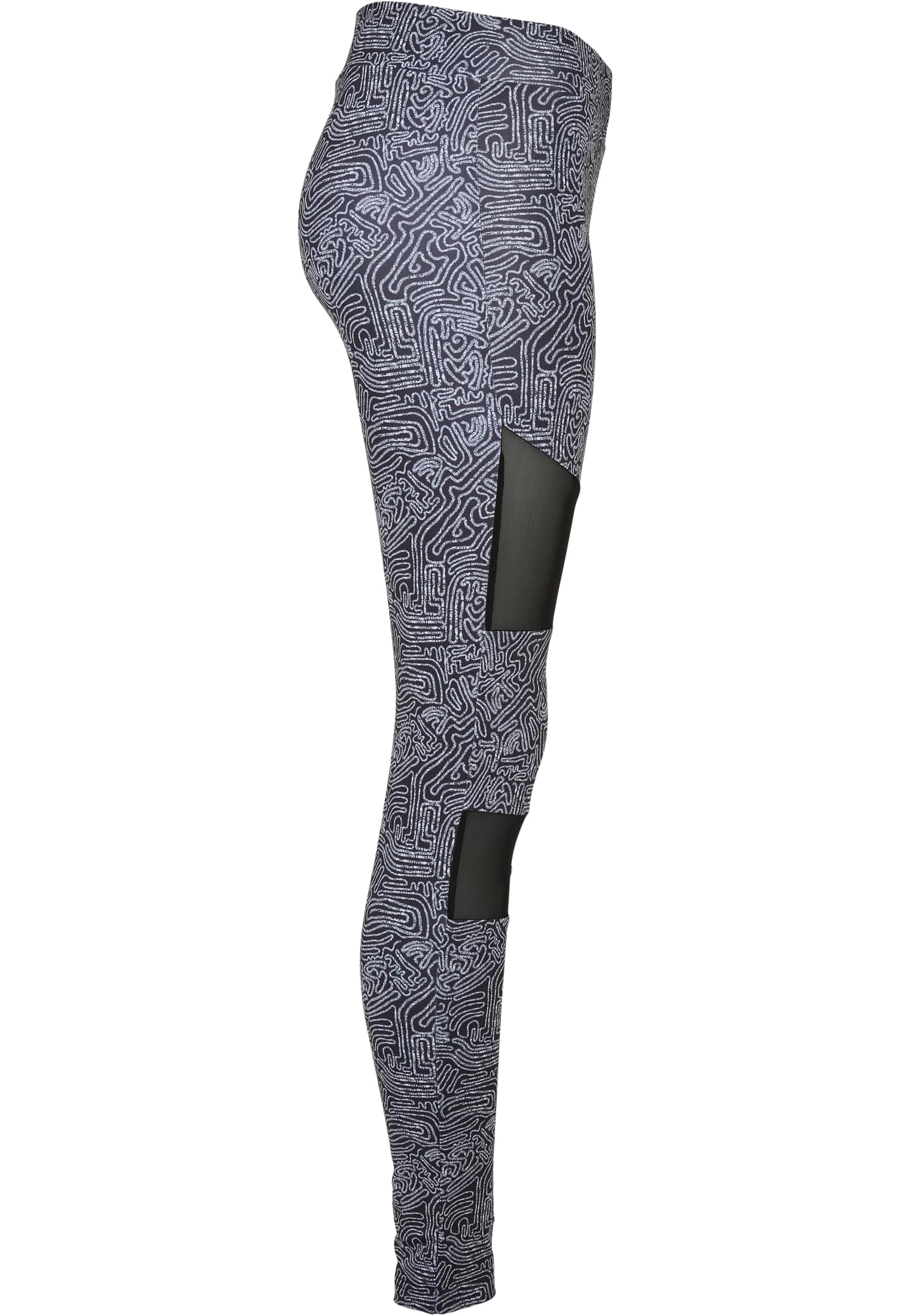 Ladies Tech Mesh AOP Leggings | blackzen