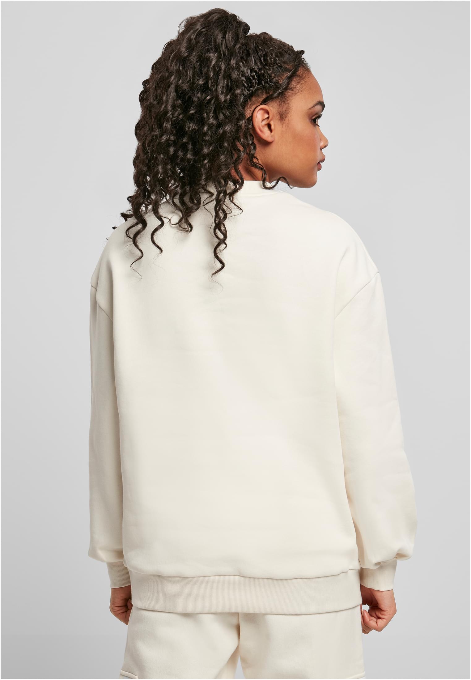 Ladies Organic Oversized Crew | whitesand