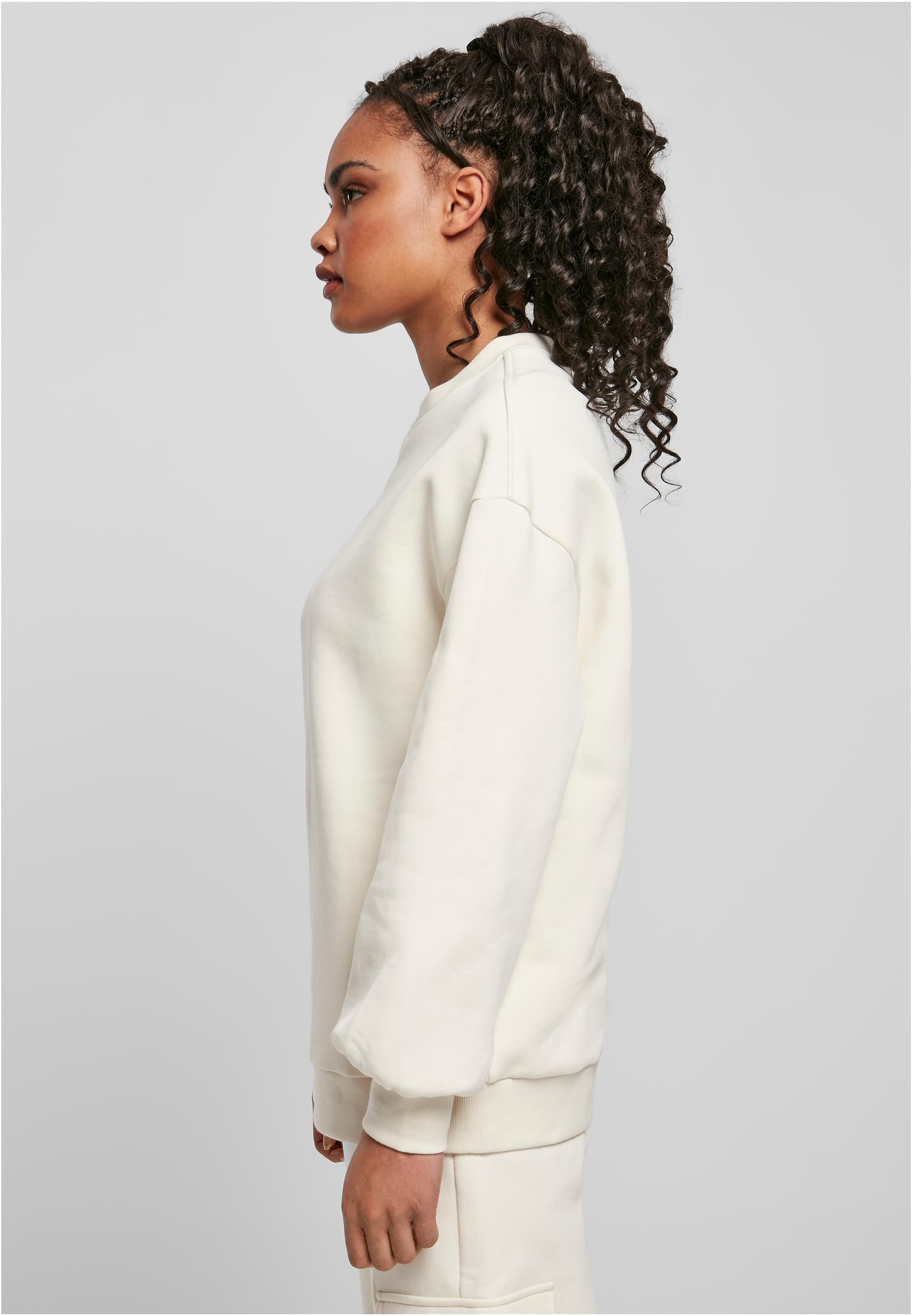 Ladies Organic Oversized Crew | whitesand