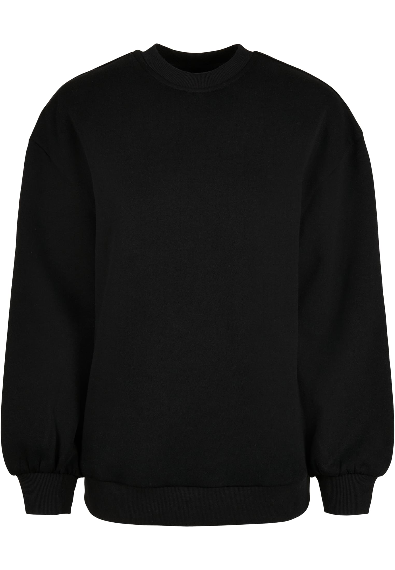 Ladies Organic Oversized Crew | black