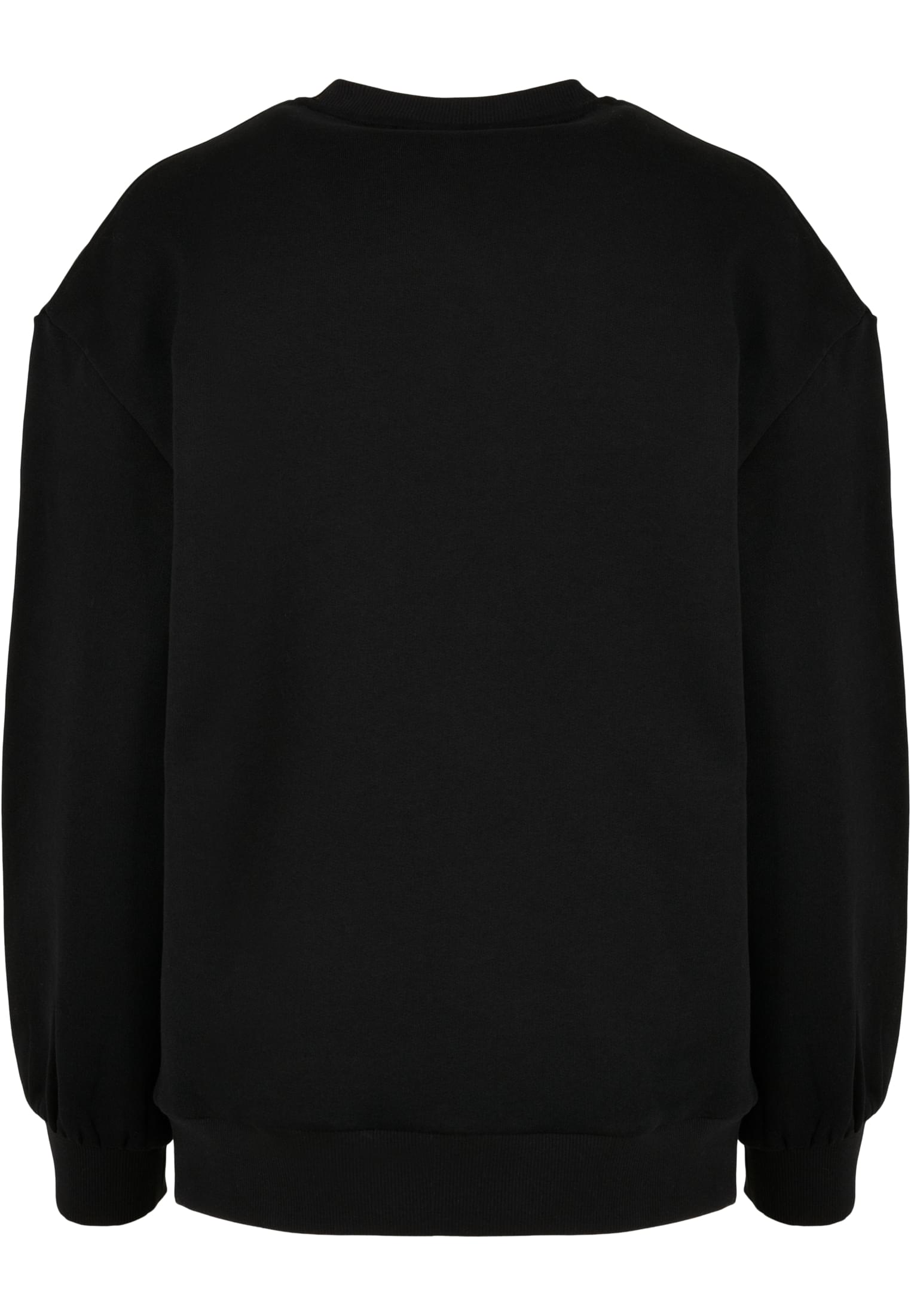 Ladies Organic Oversized Crew | black