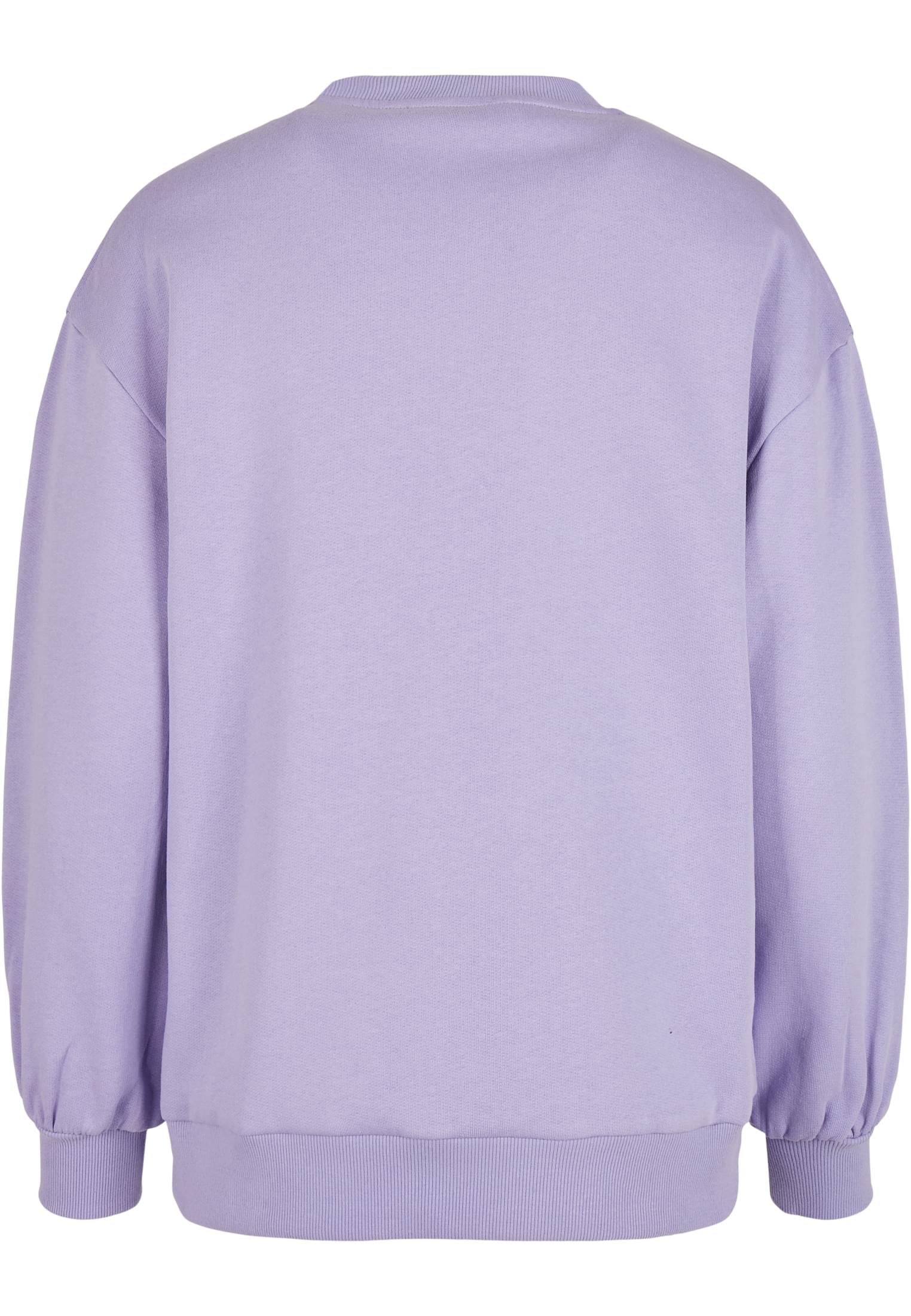 Ladies Organic Oversized Crew | lavender