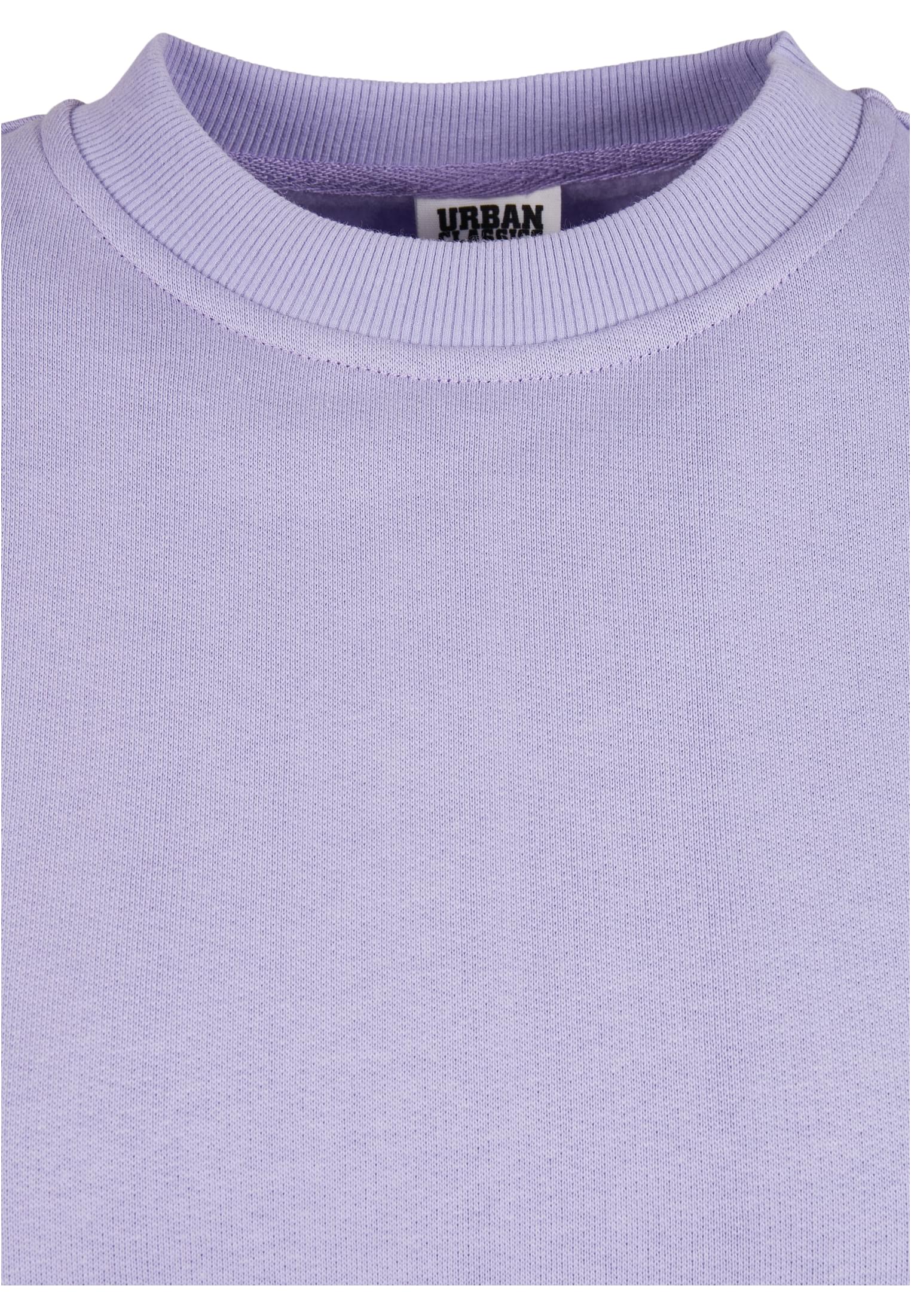 Ladies Organic Oversized Crew | lavender