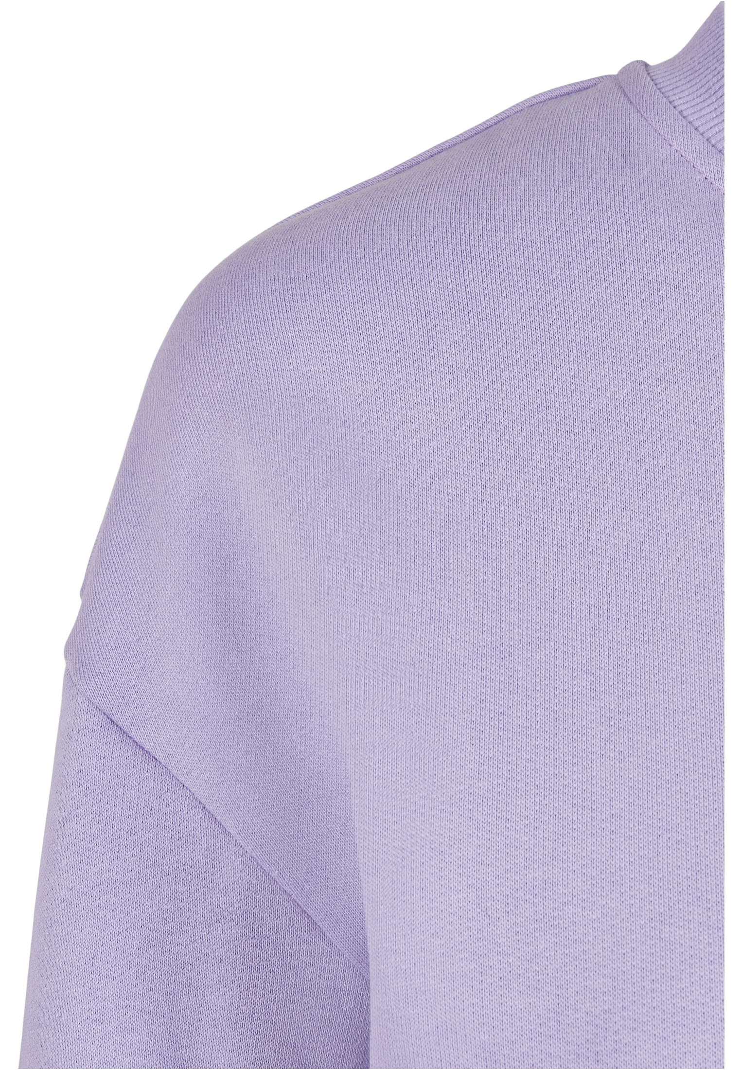 Ladies Organic Oversized Crew | lavender