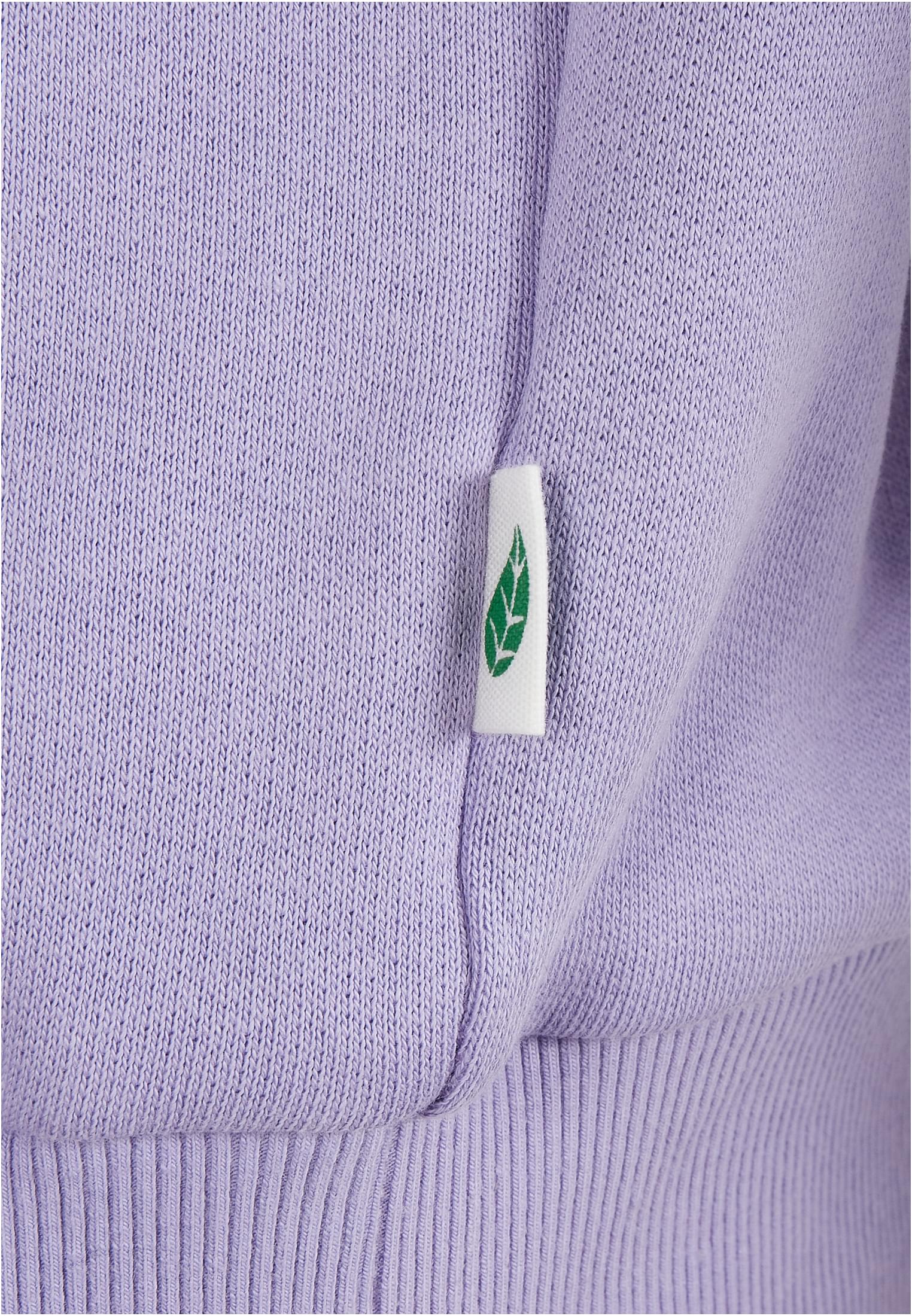 Ladies Organic Oversized Crew | lavender