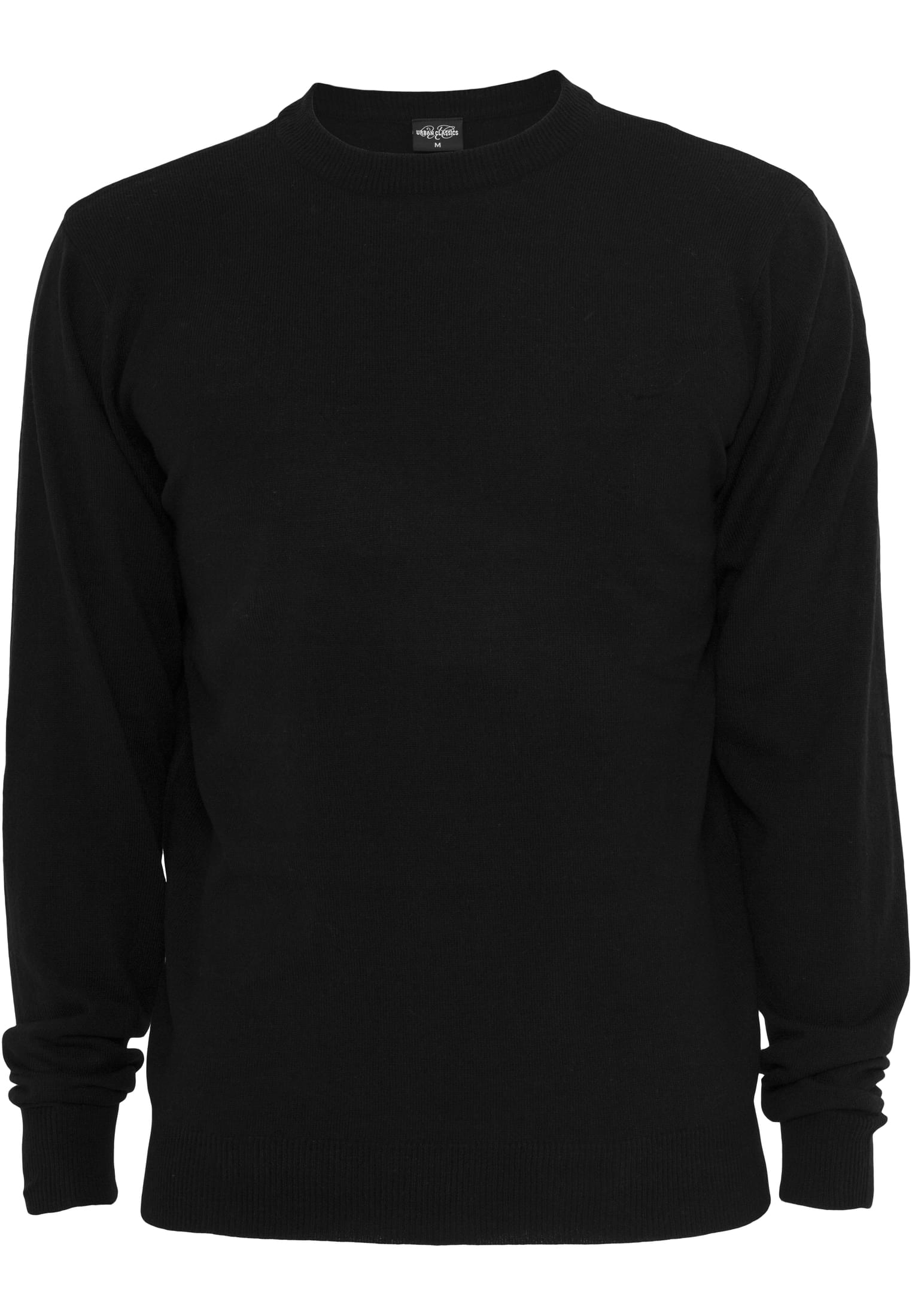 Knitted Crewneck | black