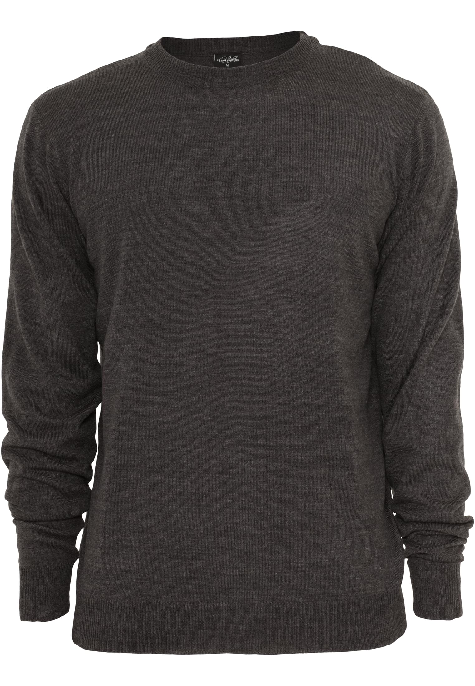 Knitted Crewneck | charcoal